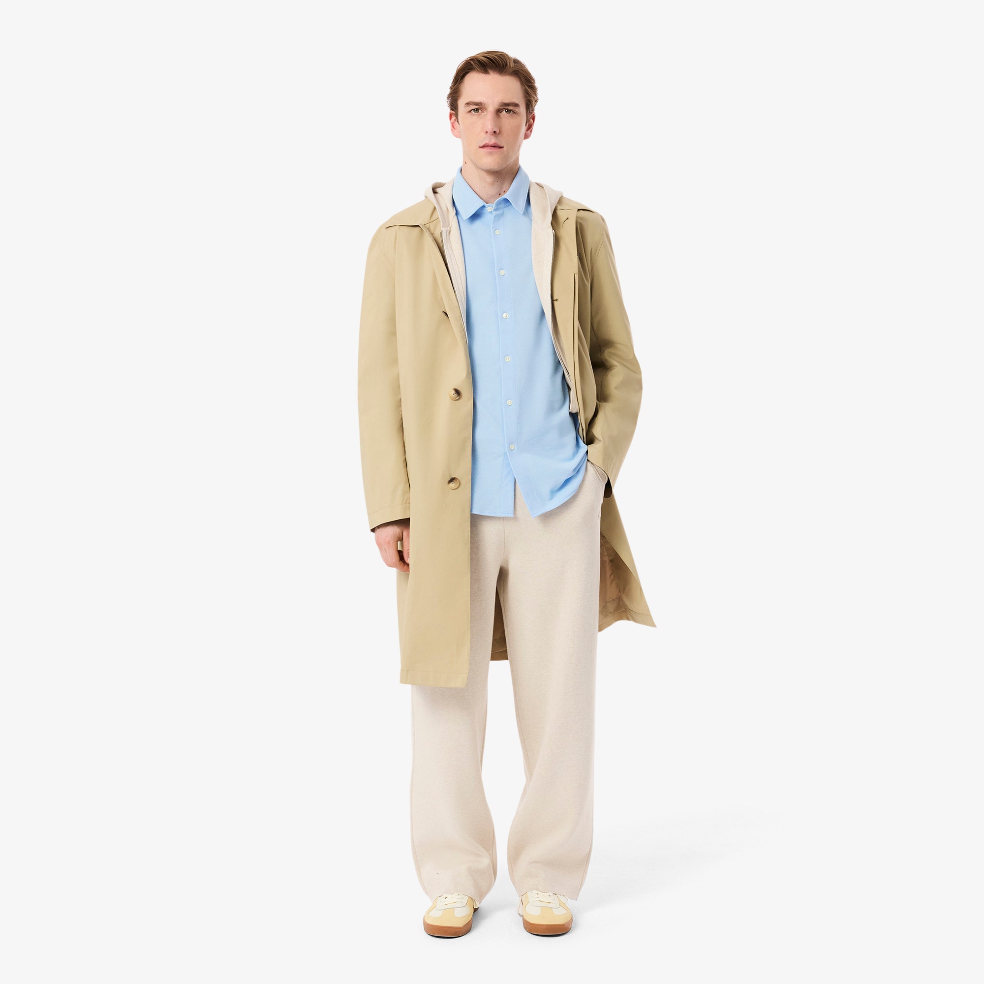 Slim Fit Cotton Pique Shirt