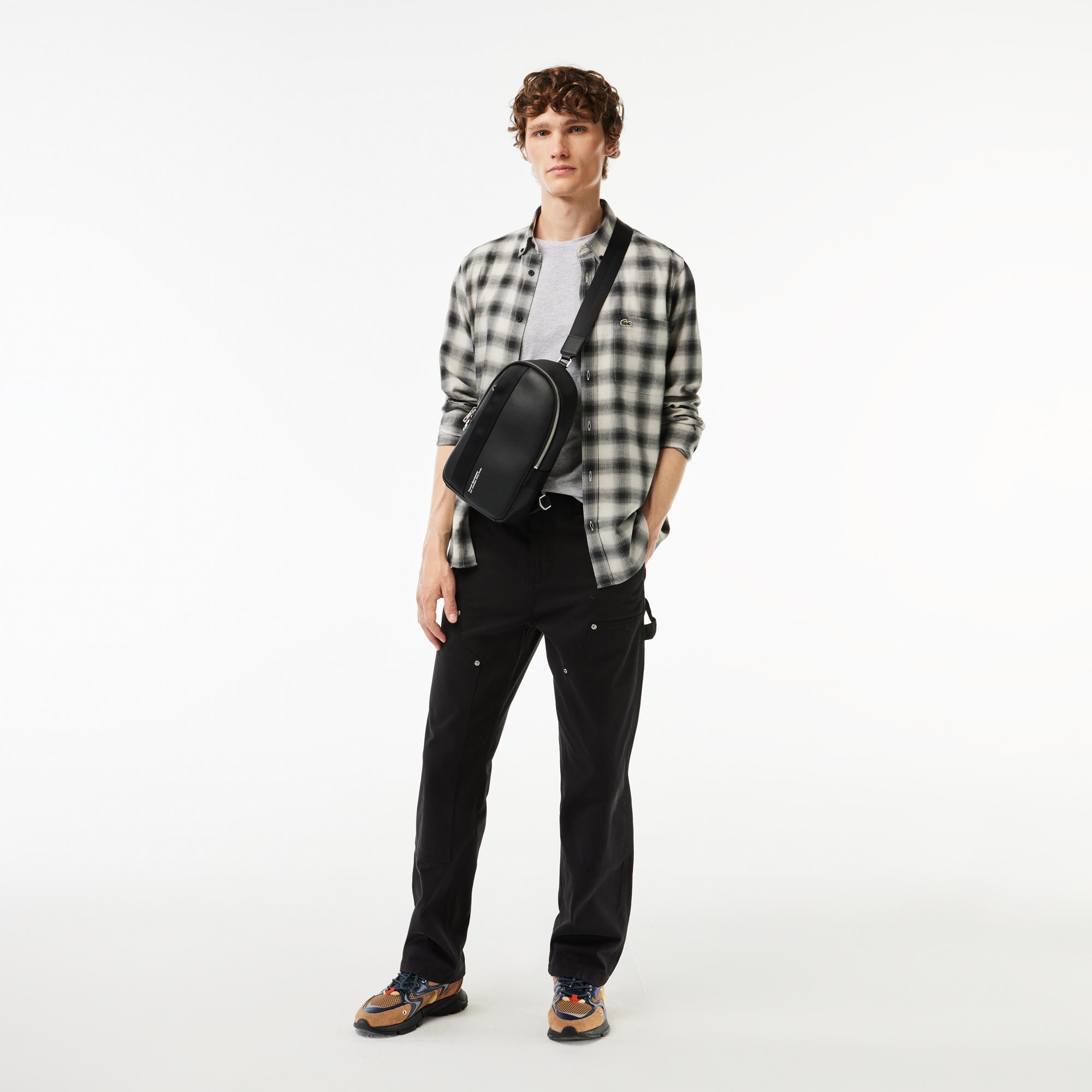 Regular Fit Wool and Cotton Flannel Shirt