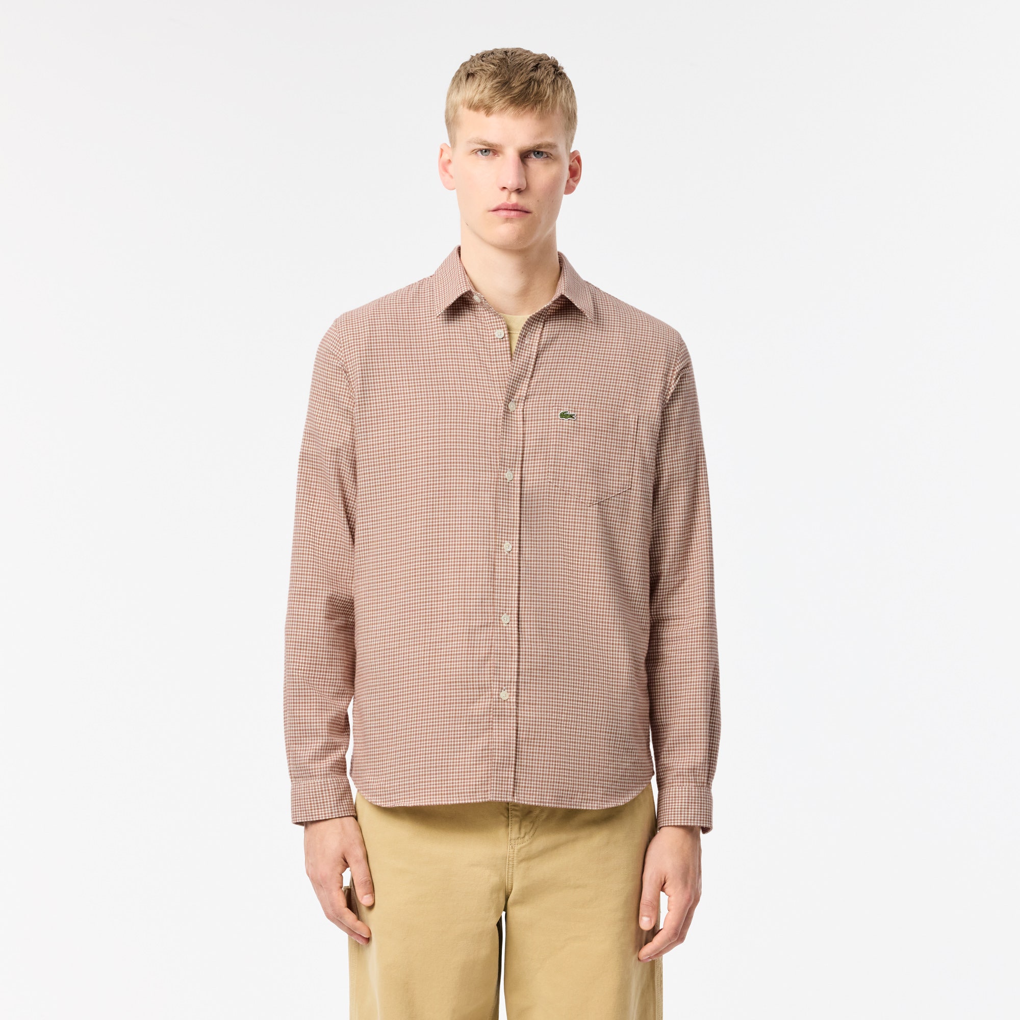 Regular Fit Cotton Flannel Shirt