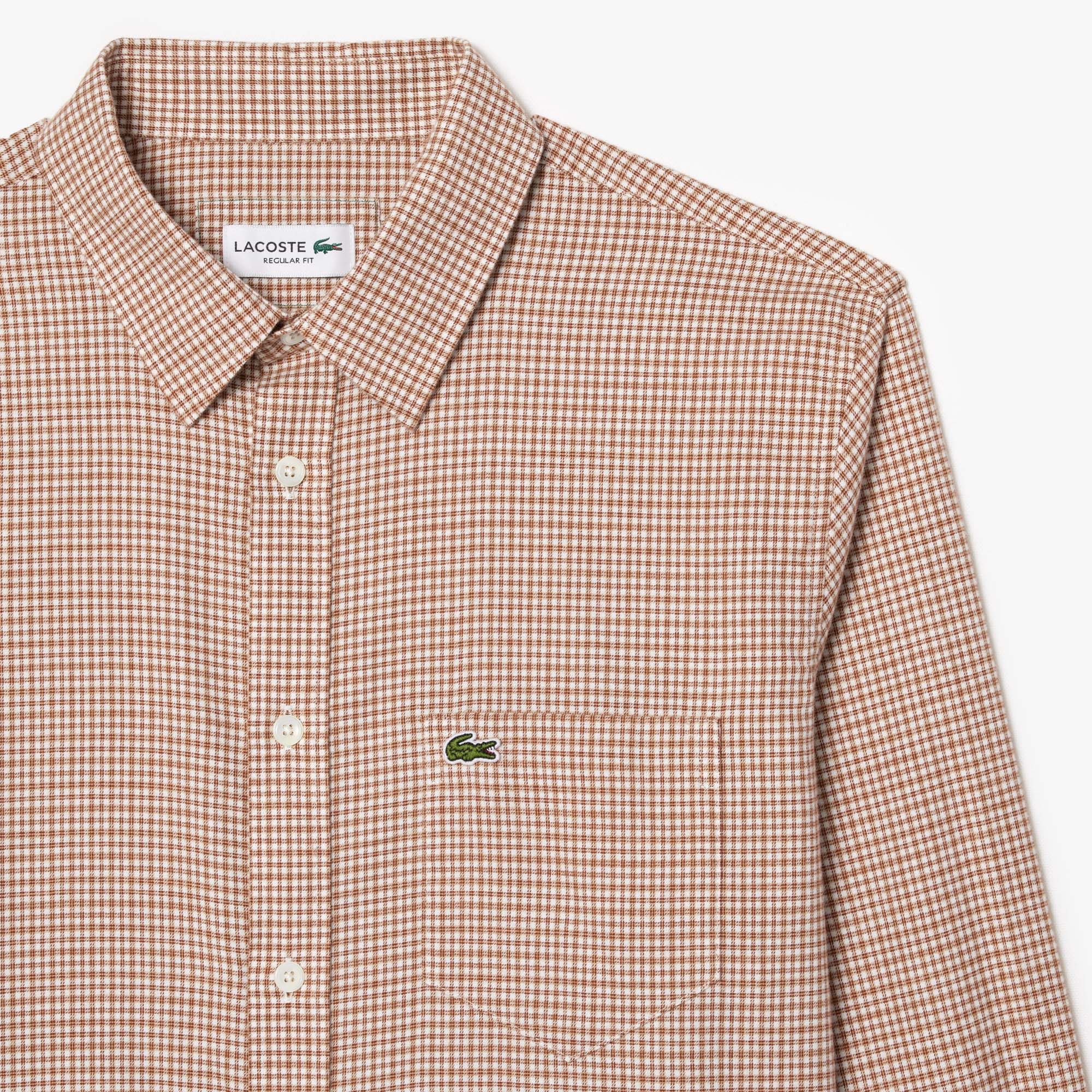 Regular Fit Cotton Flannel Shirt
