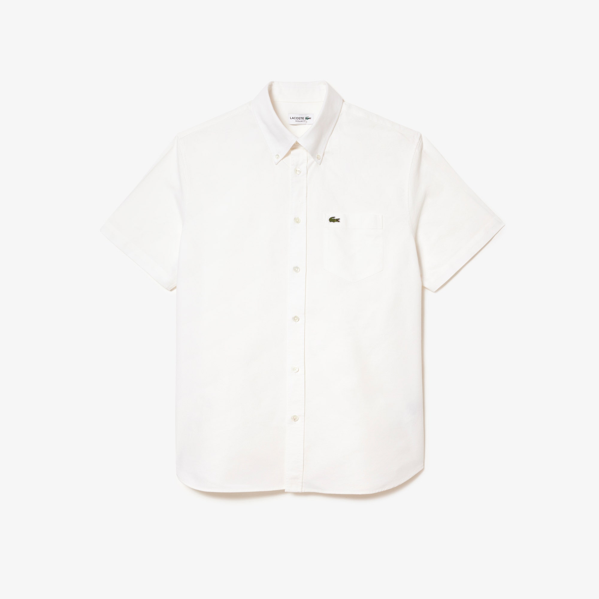 Regular Fit Short Sleeved Oxford Shirt