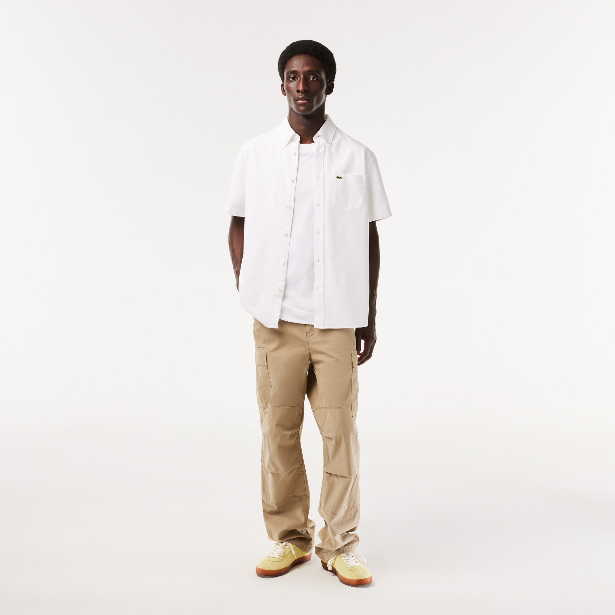 Regular Fit Short Sleeved Oxford Shirt