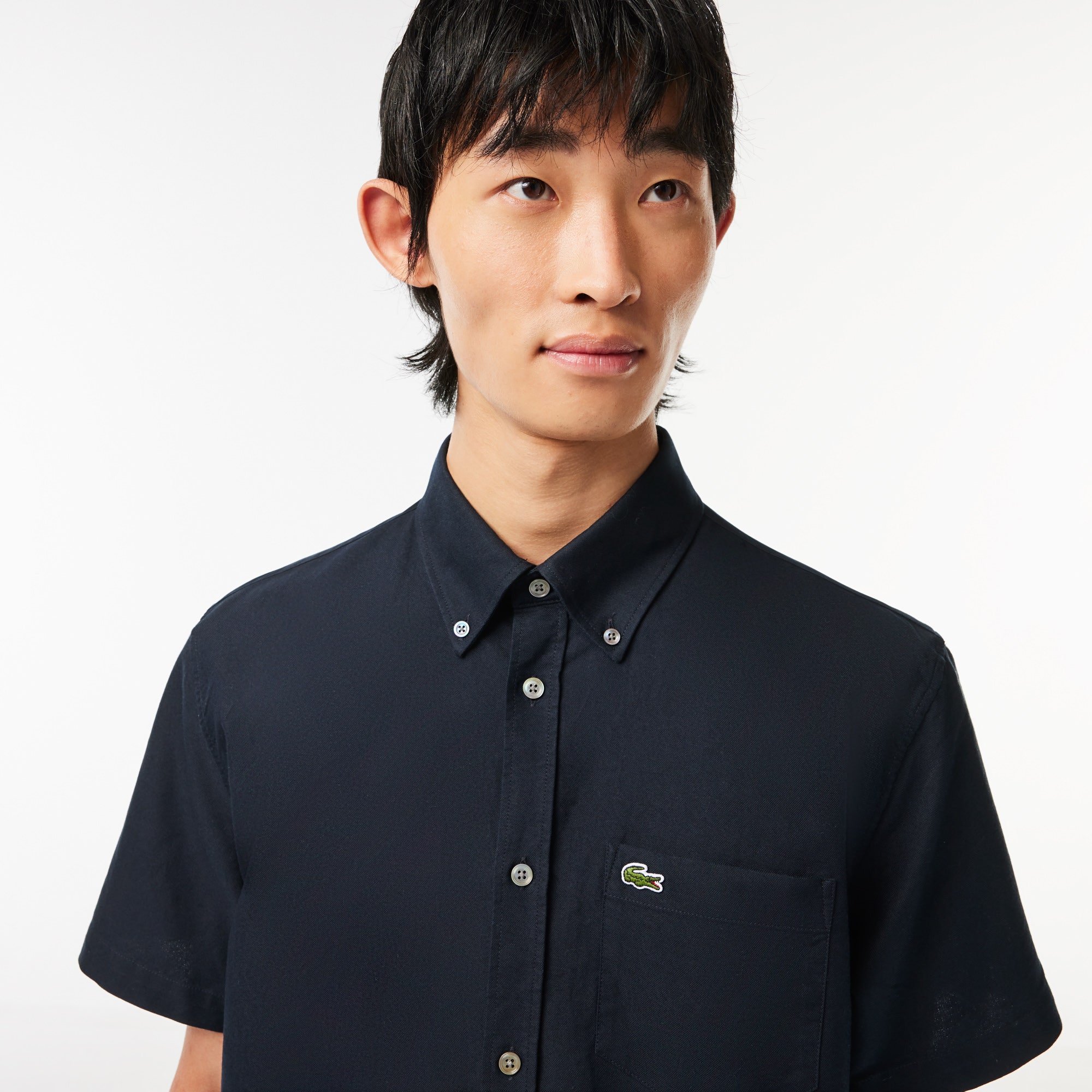 Regular Fit Short Sleeved Oxford Shirt