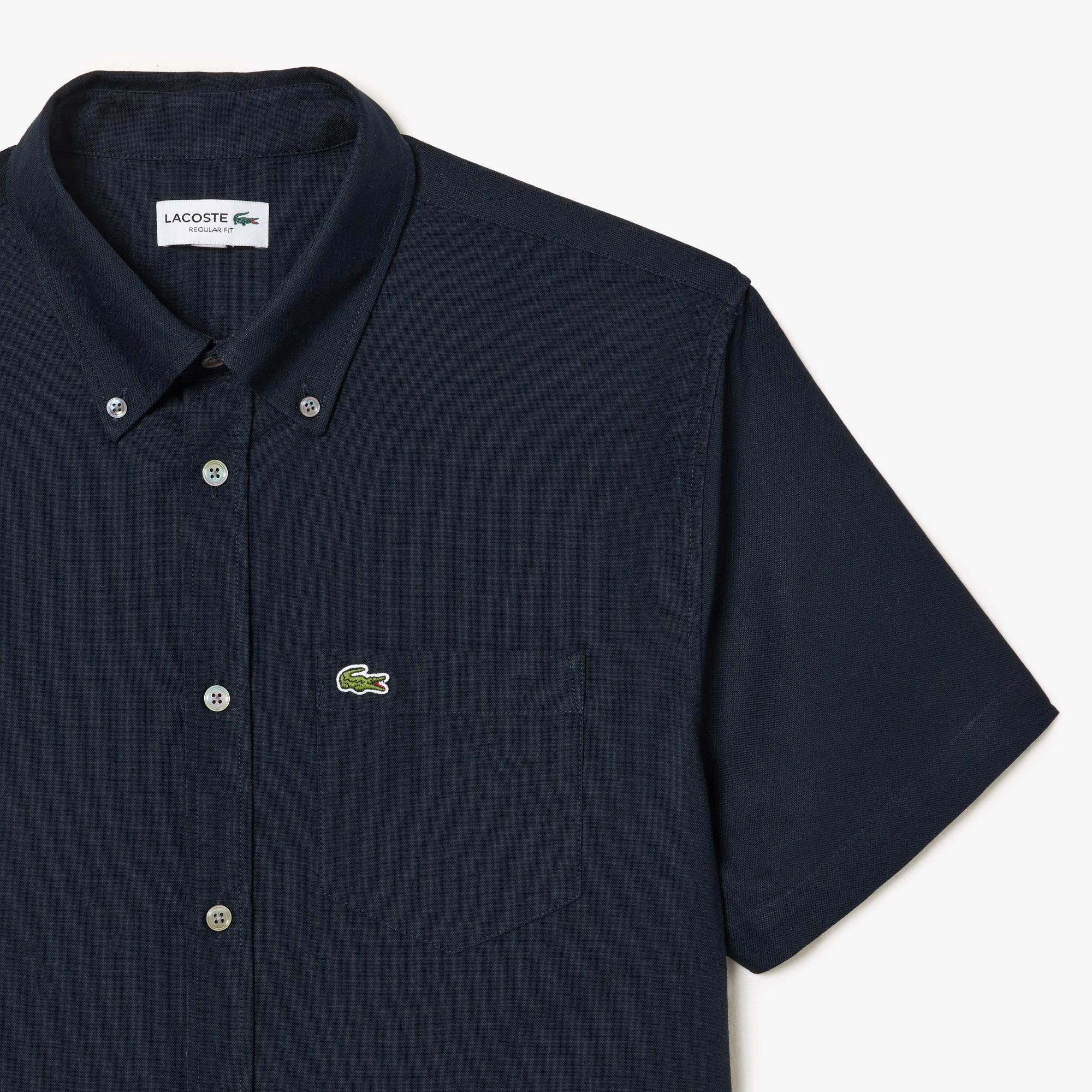 Regular Fit Short Sleeved Oxford Shirt