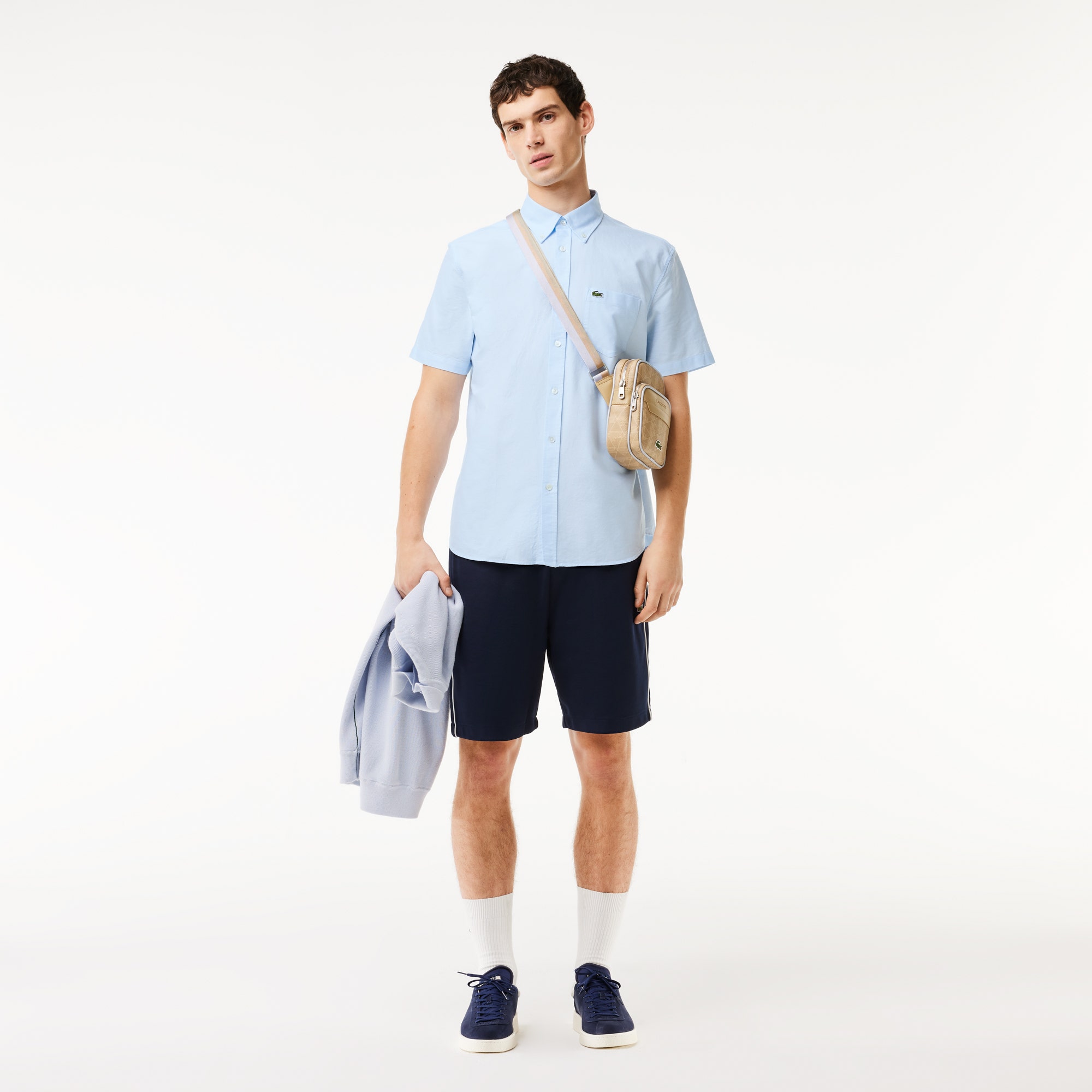 Regular Fit Short Sleeved Oxford Shirt