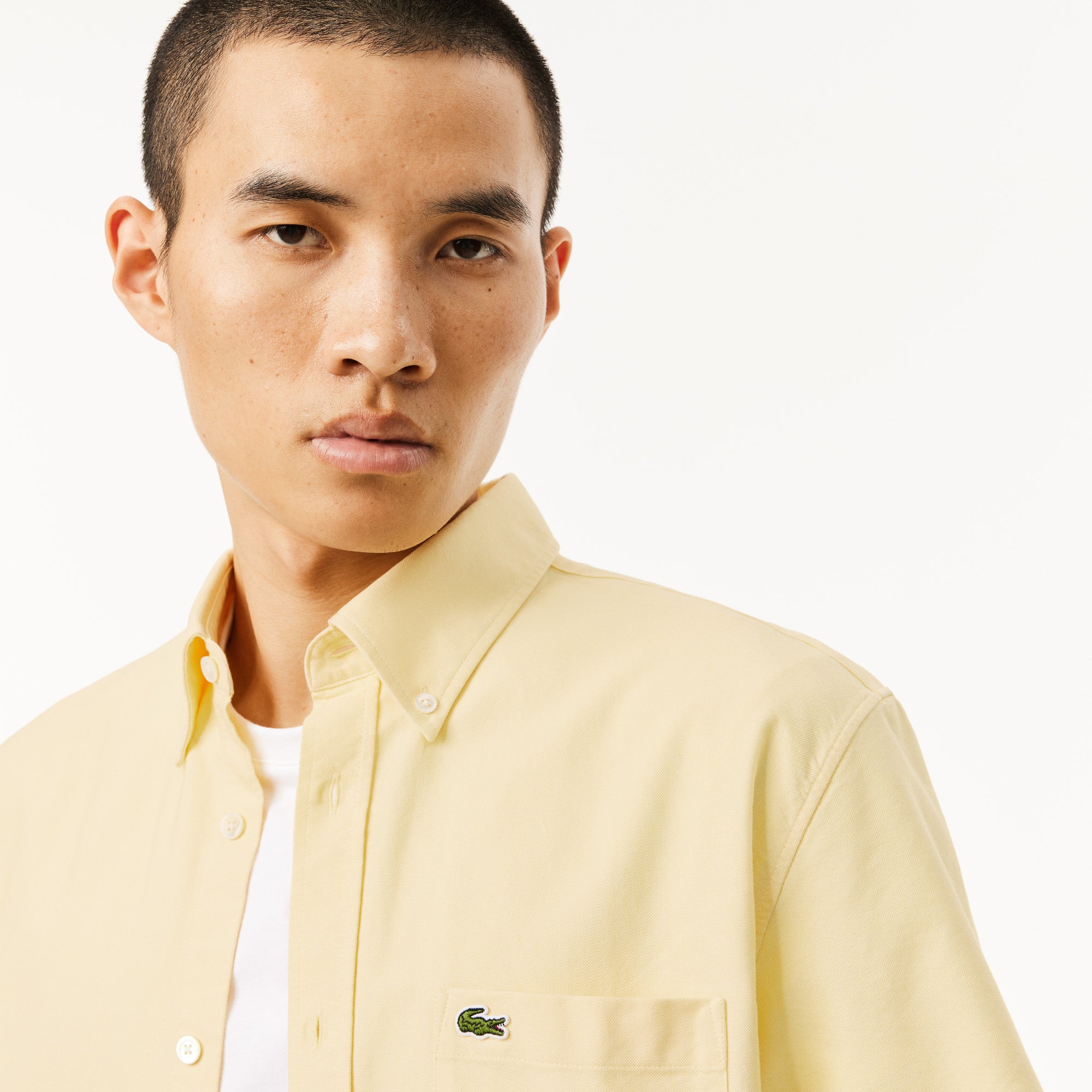 Regular Fit Short Sleeved Oxford Shirt