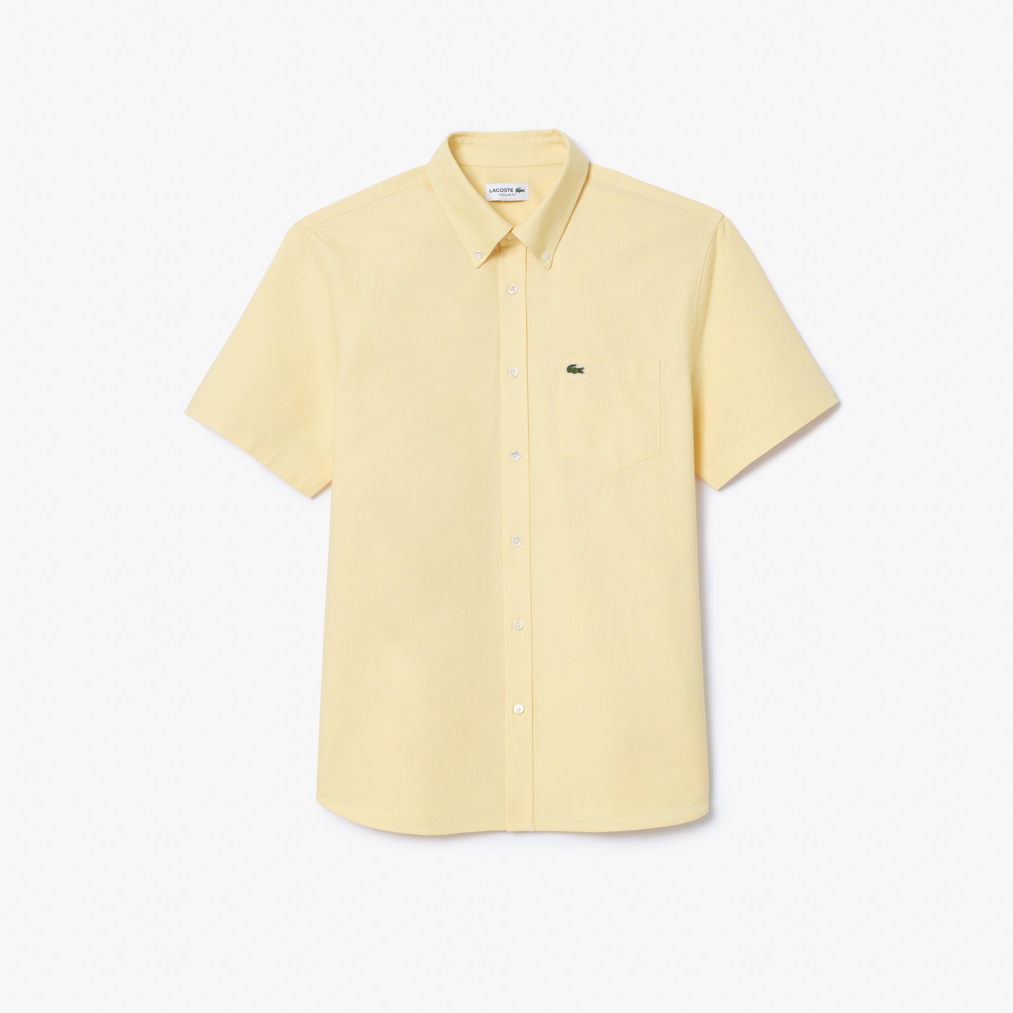 Regular Fit Short Sleeved Oxford Shirt