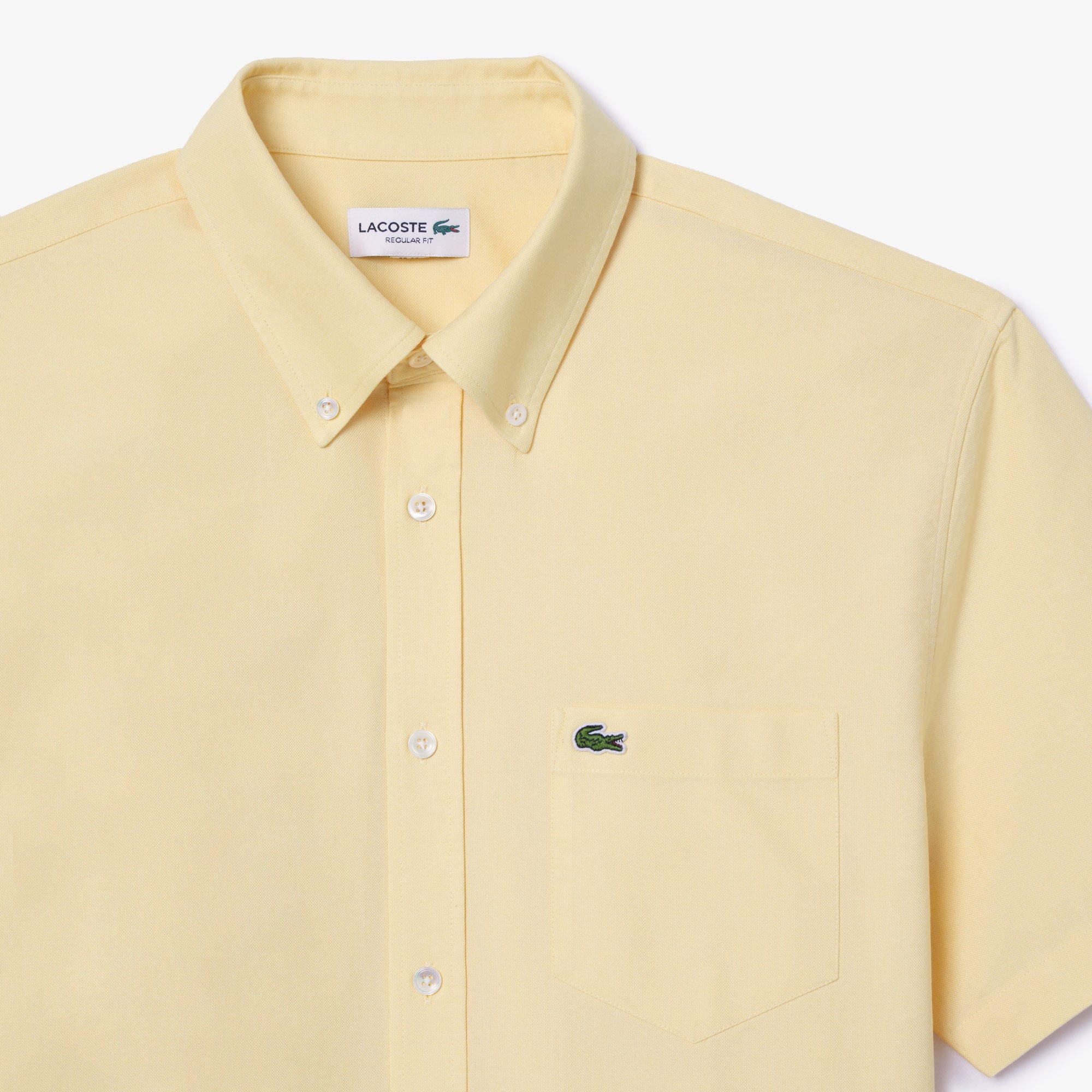 Regular Fit Short Sleeved Oxford Shirt