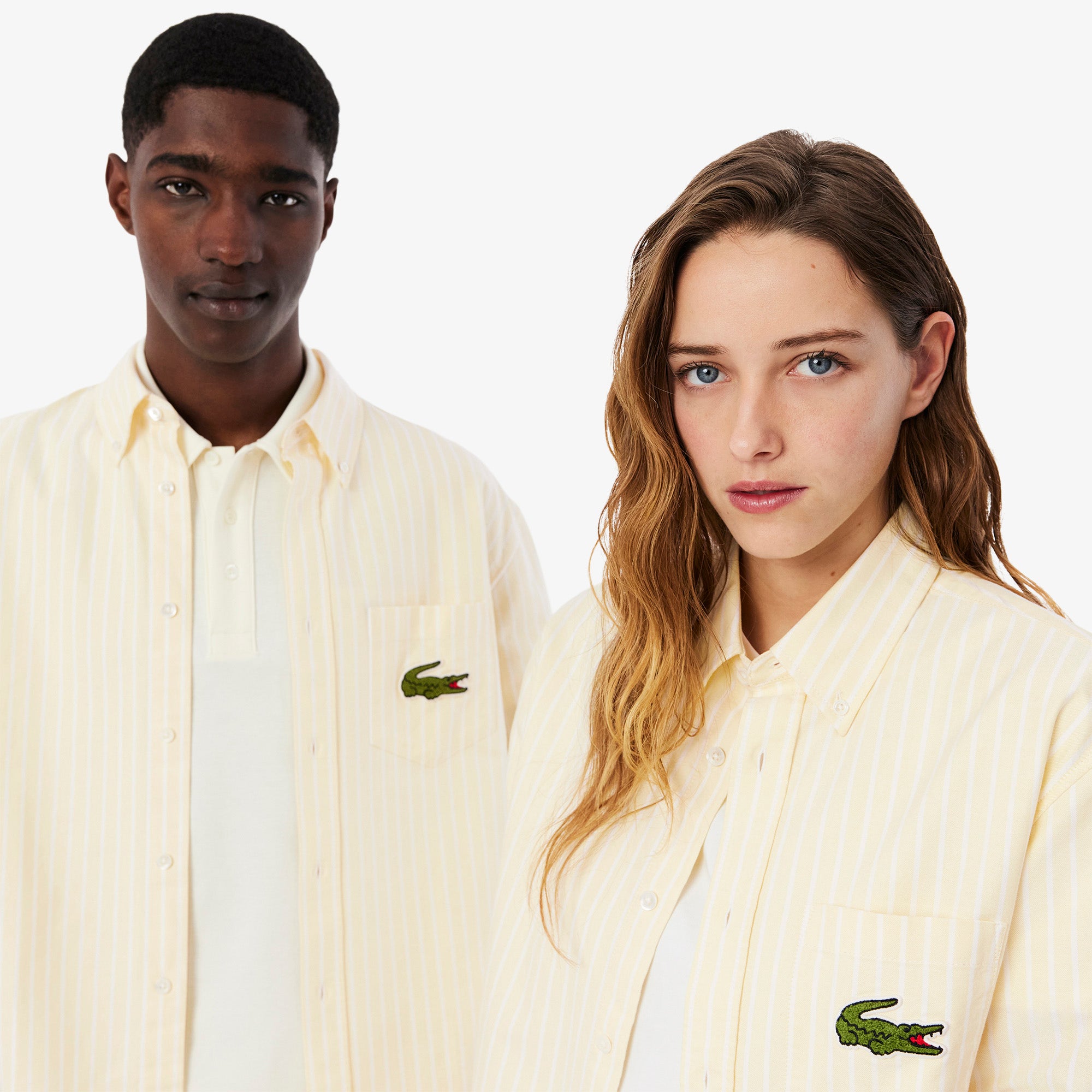Relaxed Fit Striped Oxford Shirt