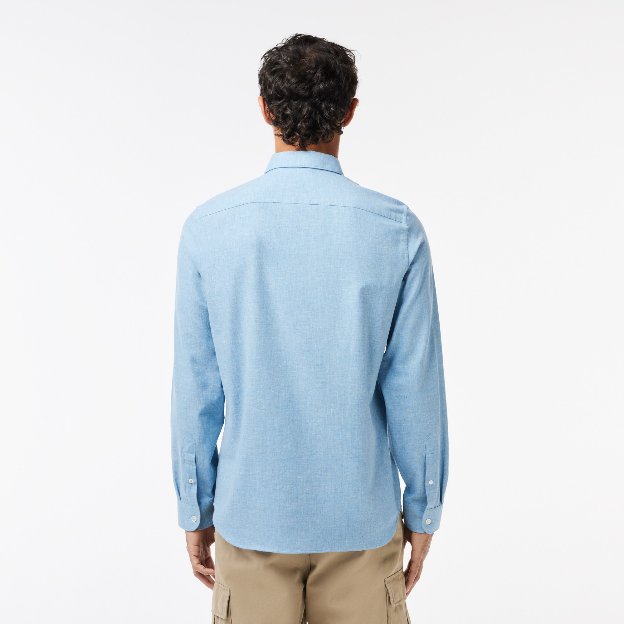 Men's Slim fit Cotton Chambray Shirt