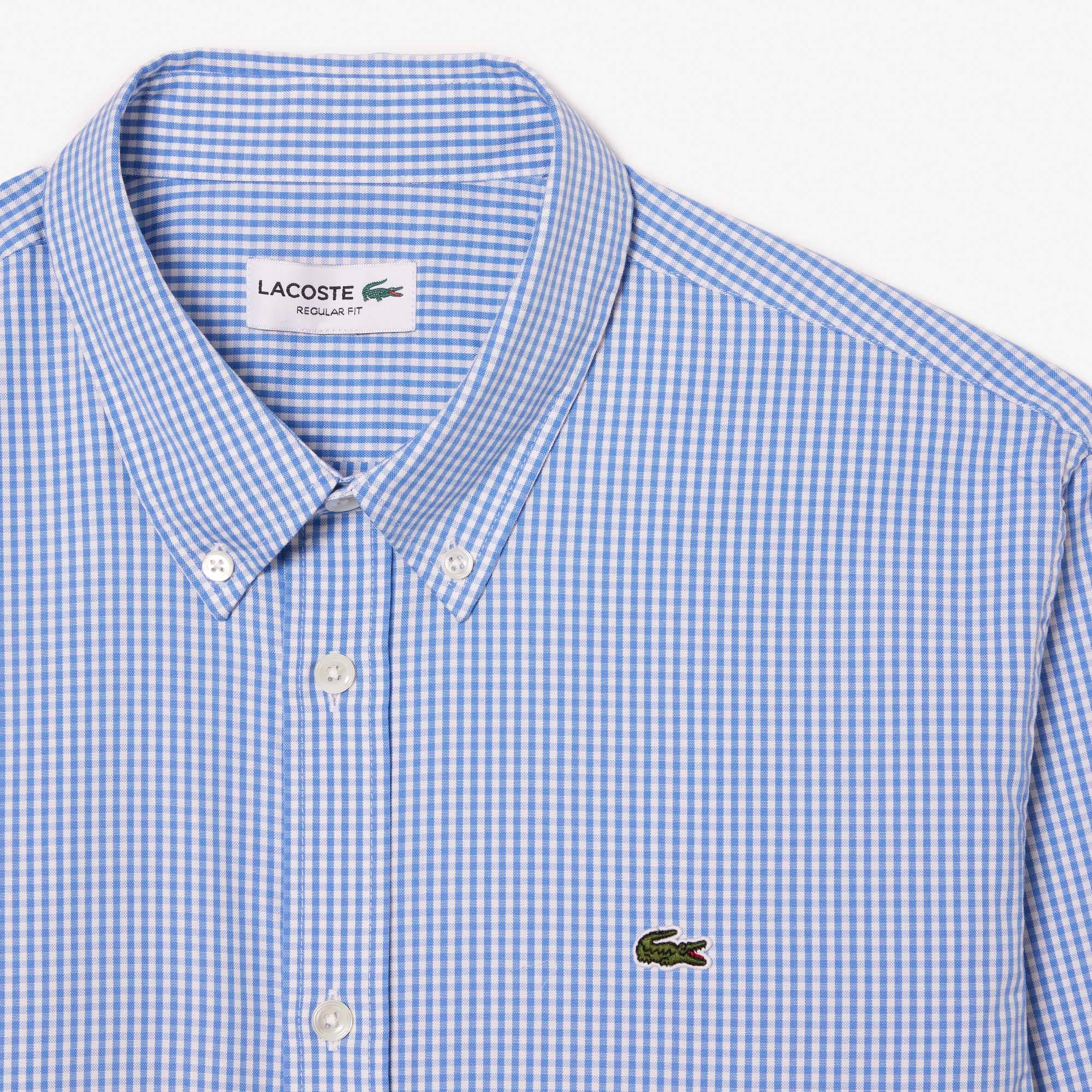 Regular Fit Checked Cotton Shirt
