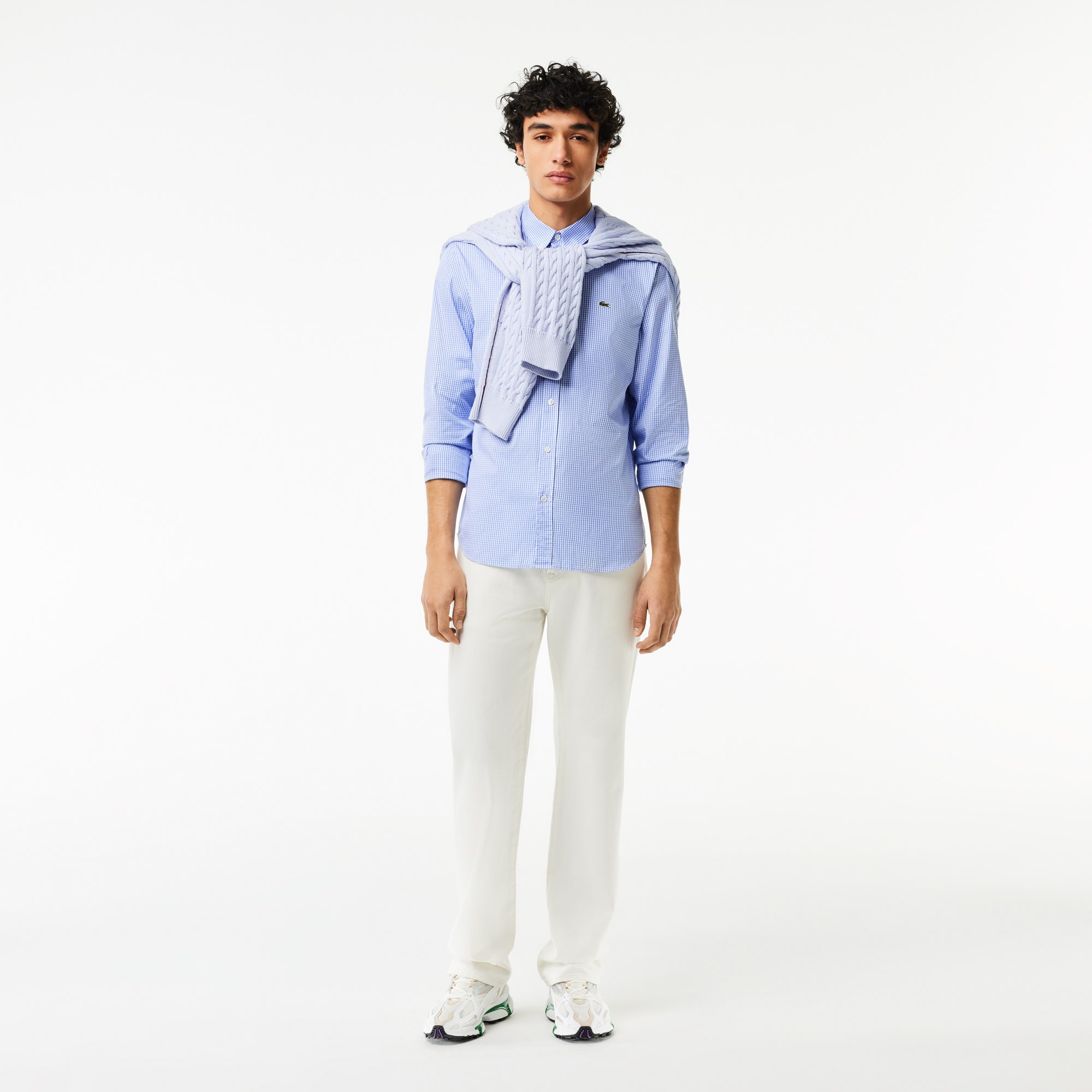 Regular Fit Checked Cotton Shirt