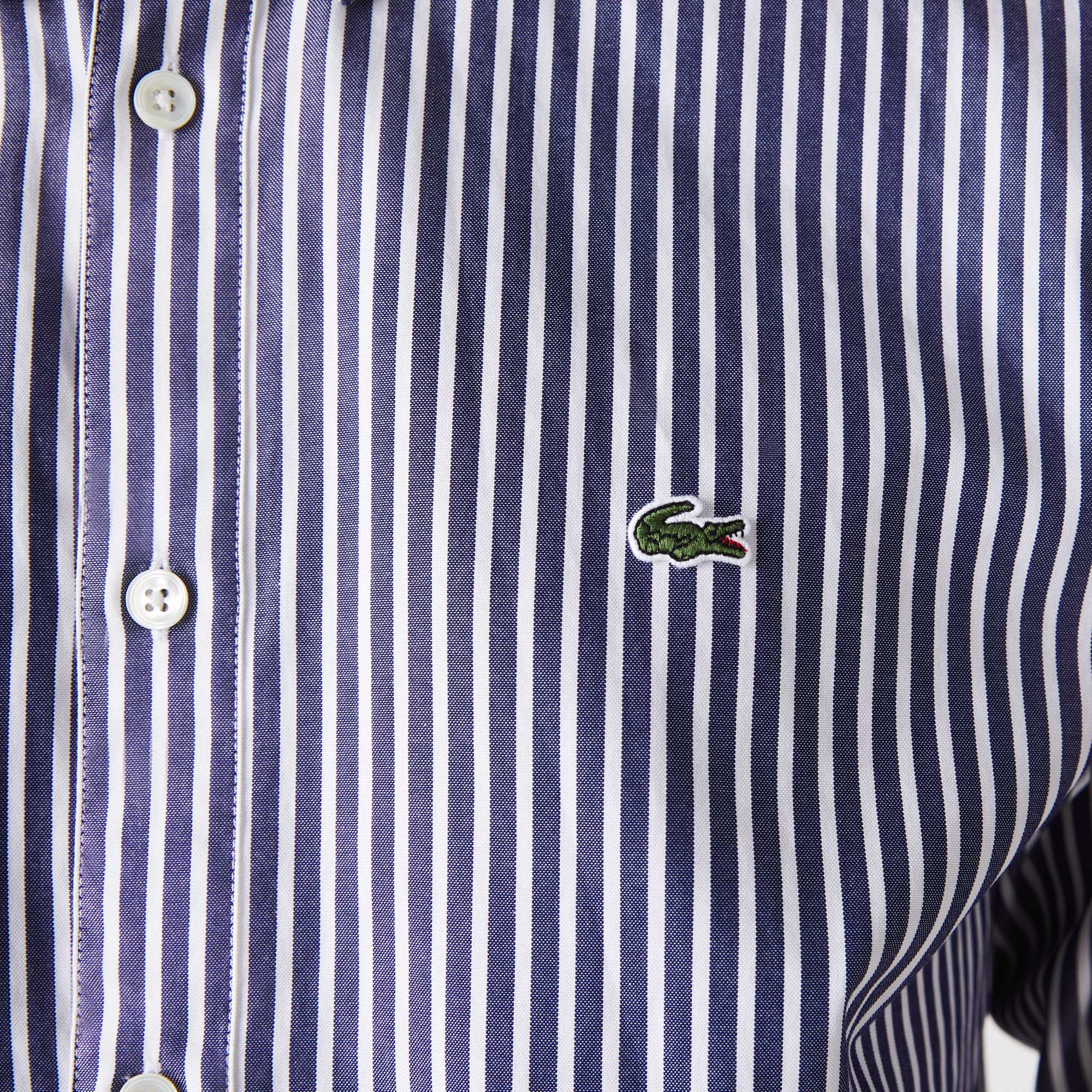 Regular Fit Striped Cotton Shirt