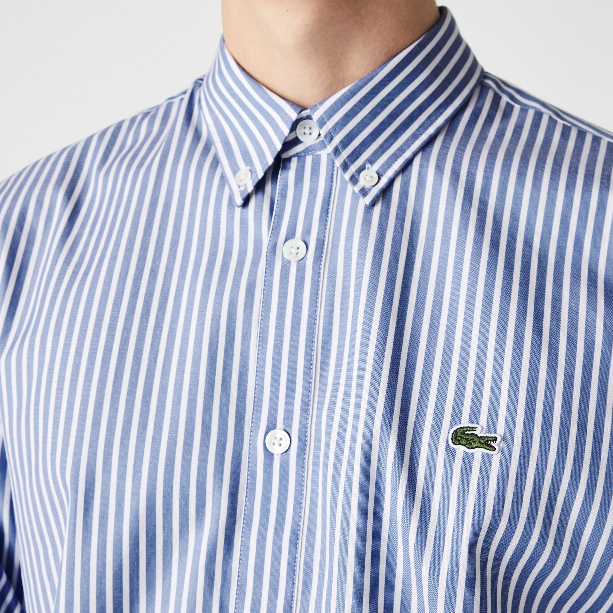Regular Fit Striped Cotton Shirt