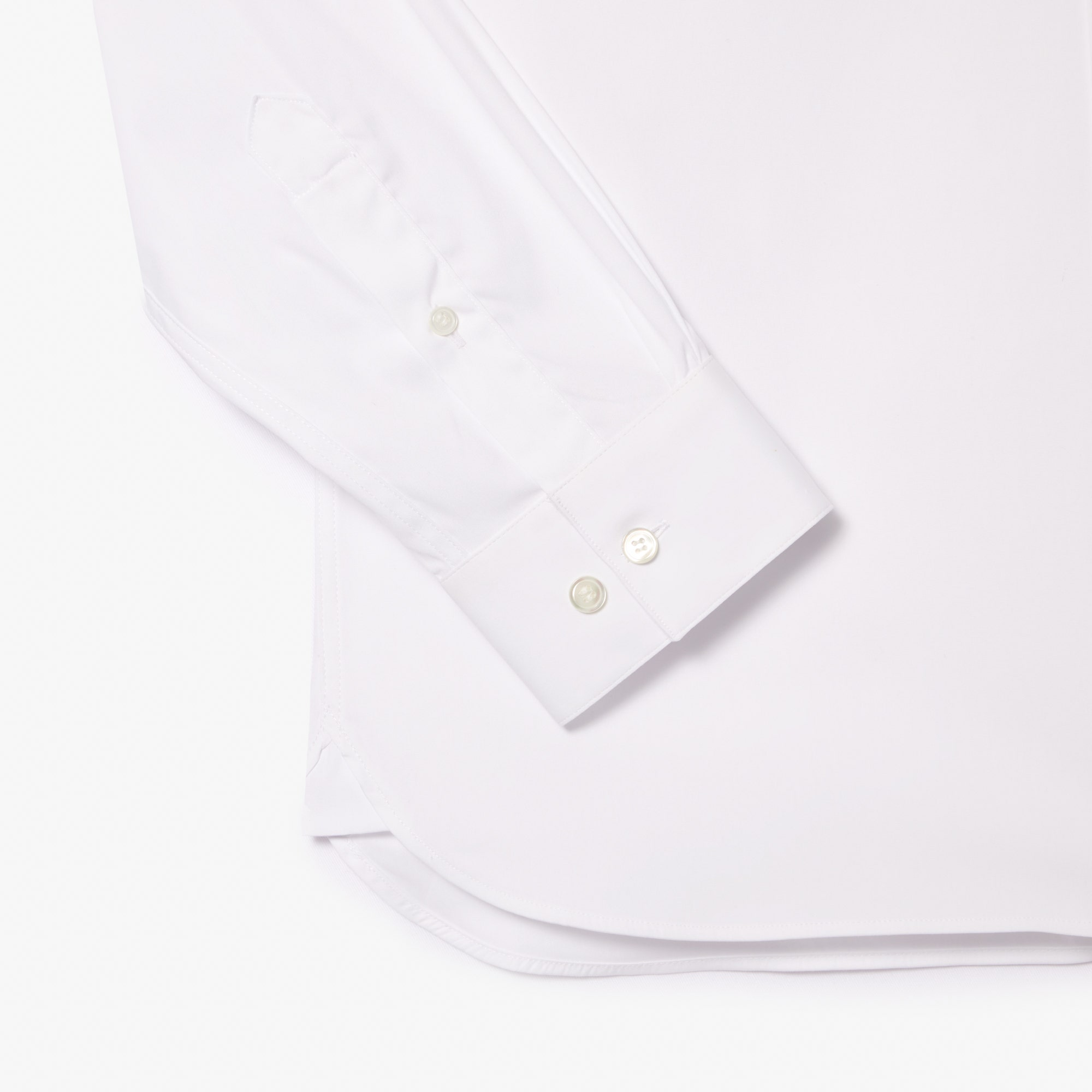 Men's Lacoste Slim Fit French Collar Cotton Poplin Shirt