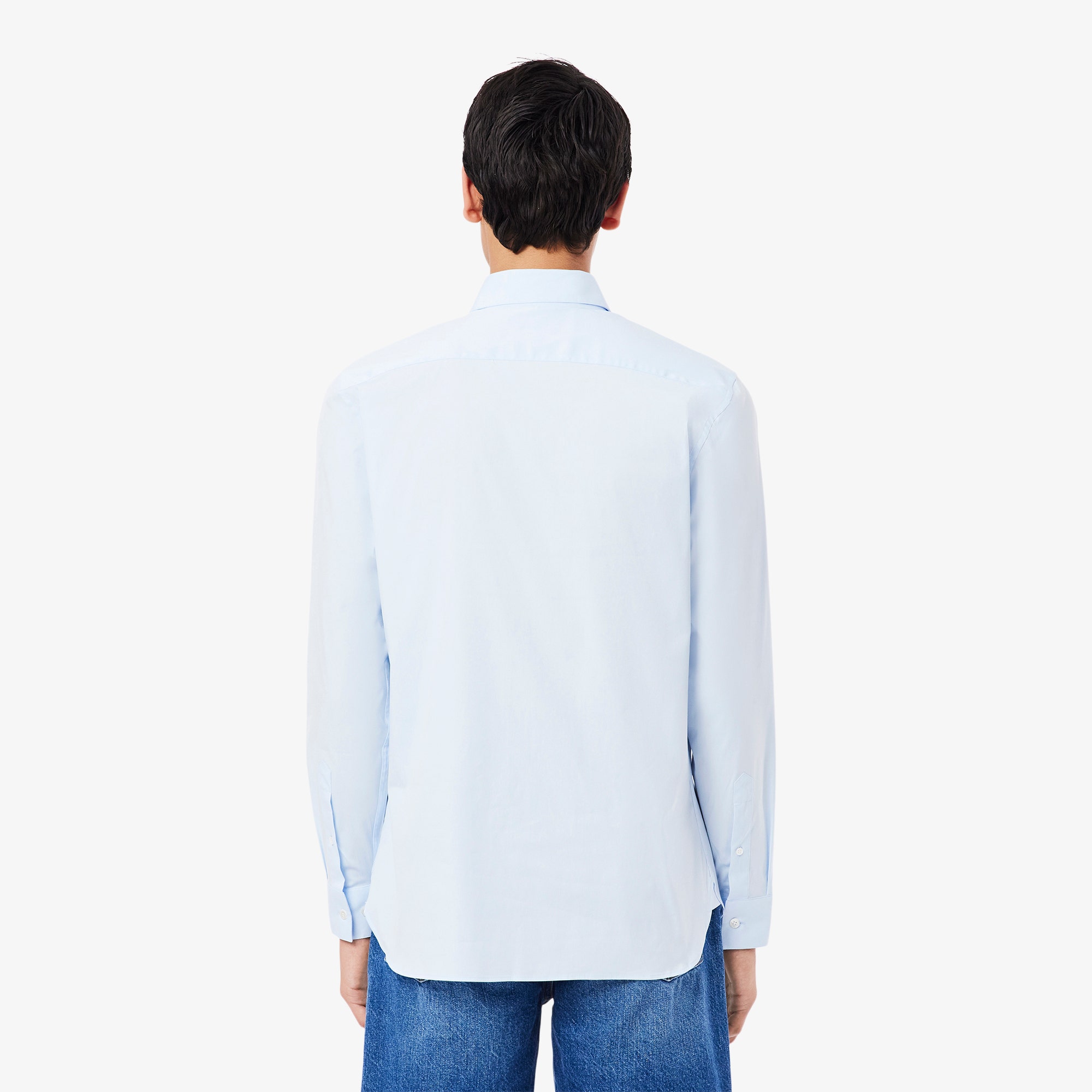 Slim Fit Stretch Poplin Shirt