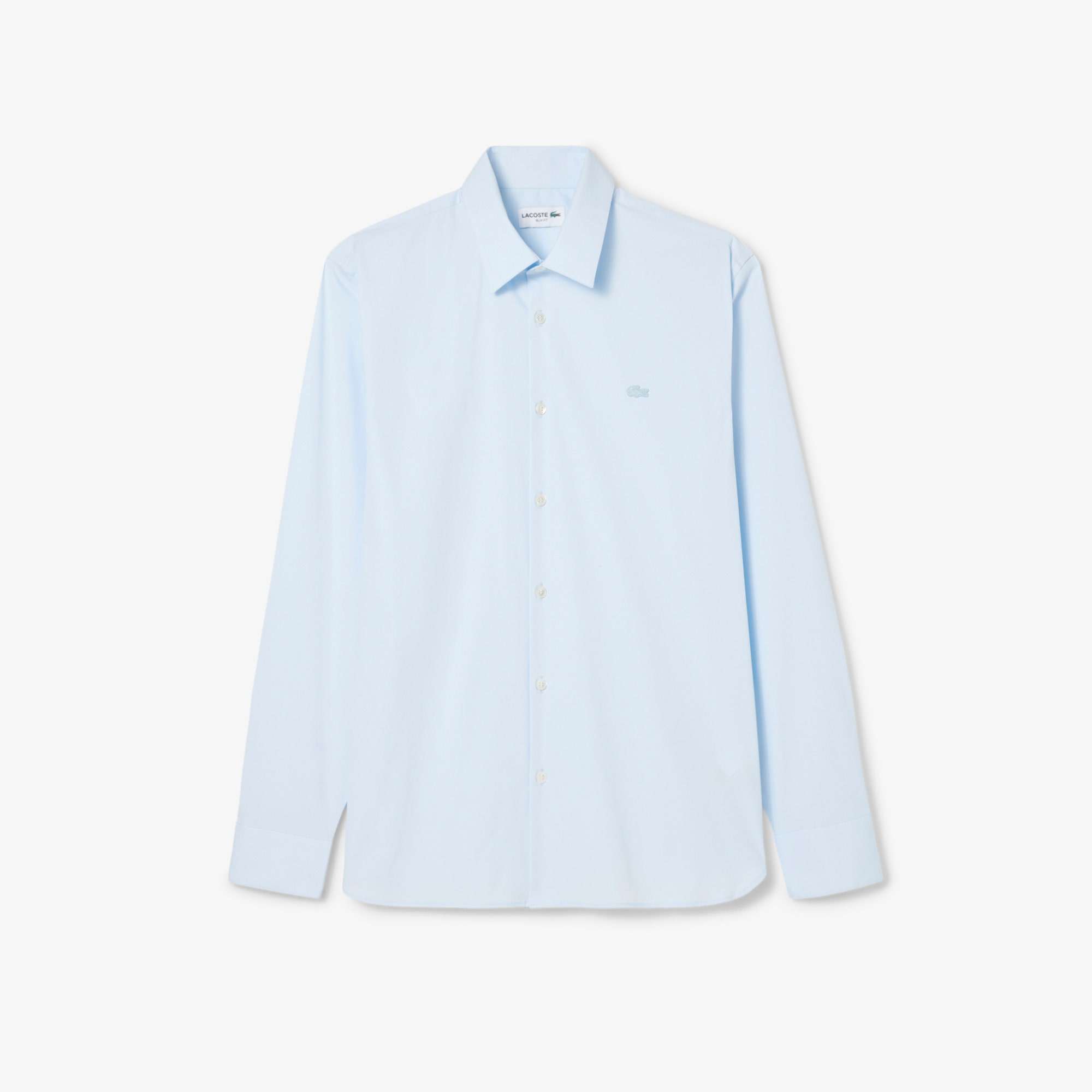 Slim Fit Stretch Poplin Shirt