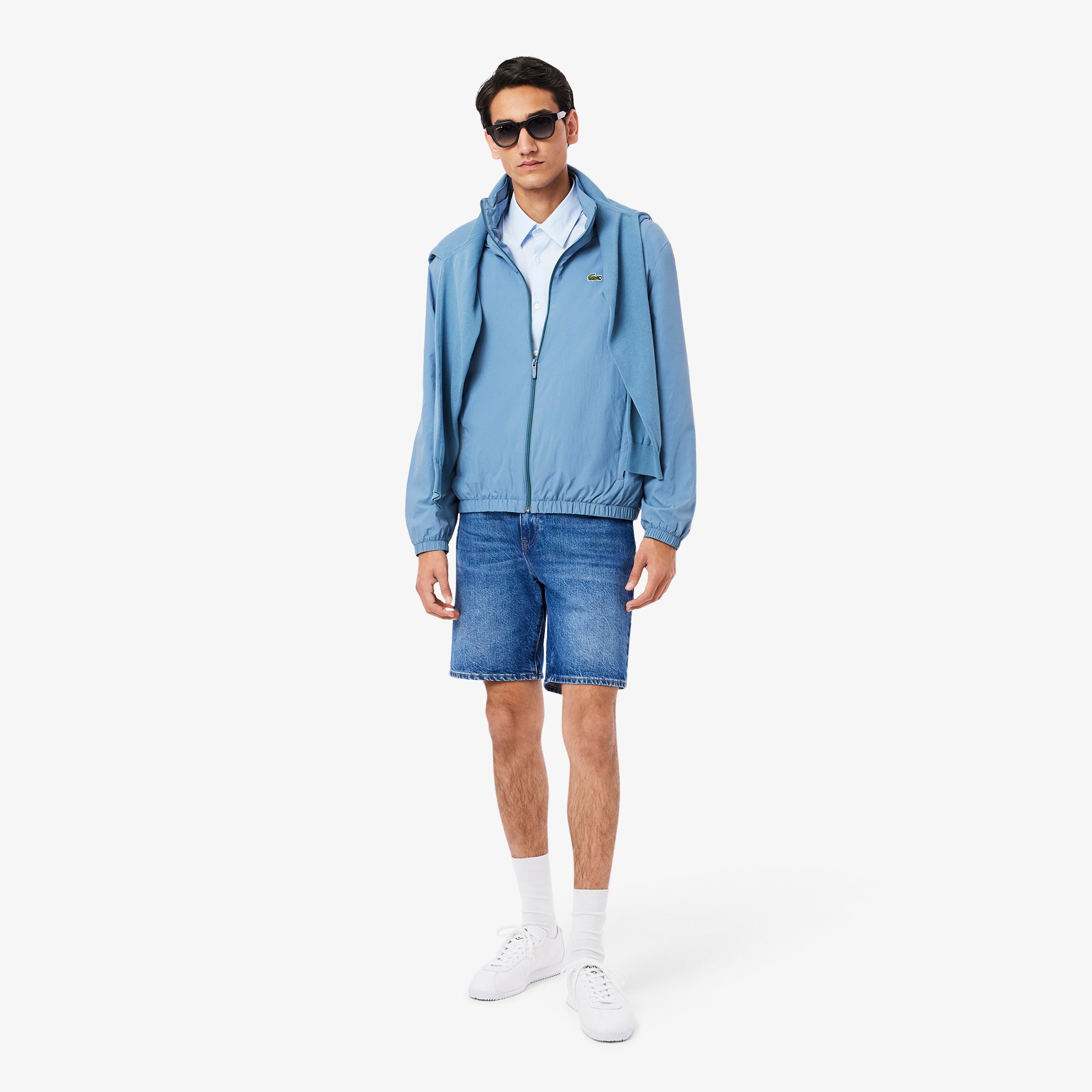 Slim Fit Stretch Poplin Shirt