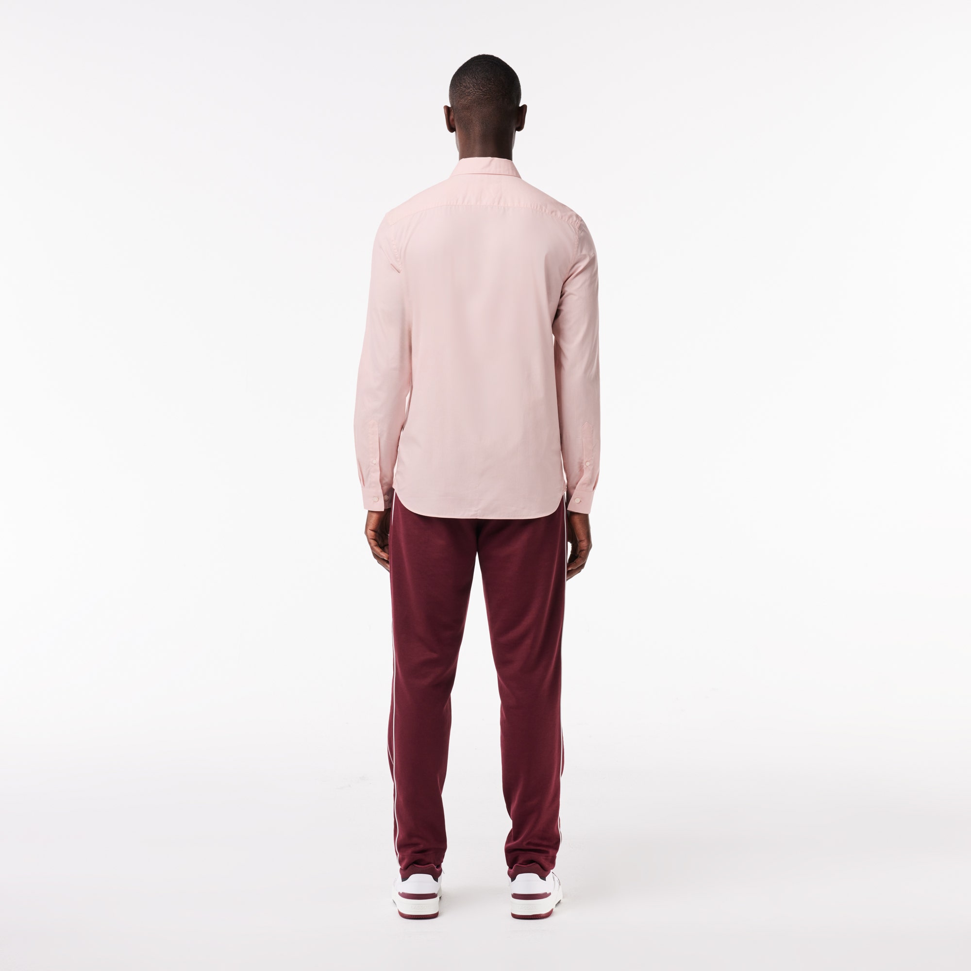 Slim Fit Stretch Cotton Poplin Shirt