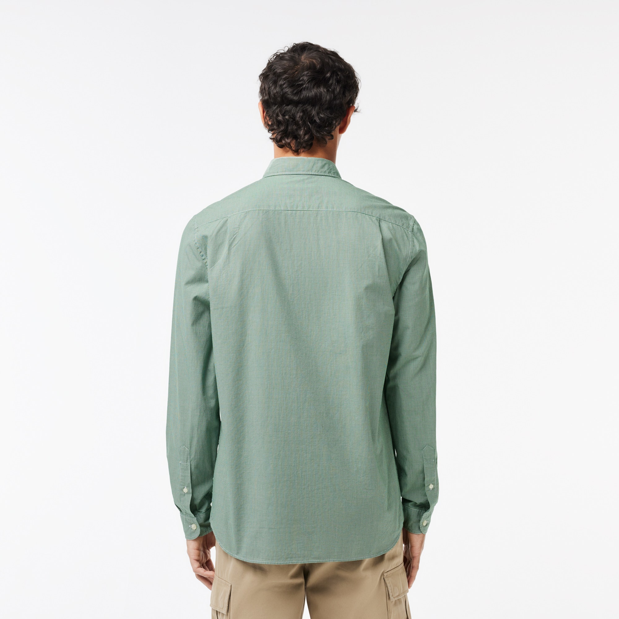 Regular Fit Gingham Poplin Shirt