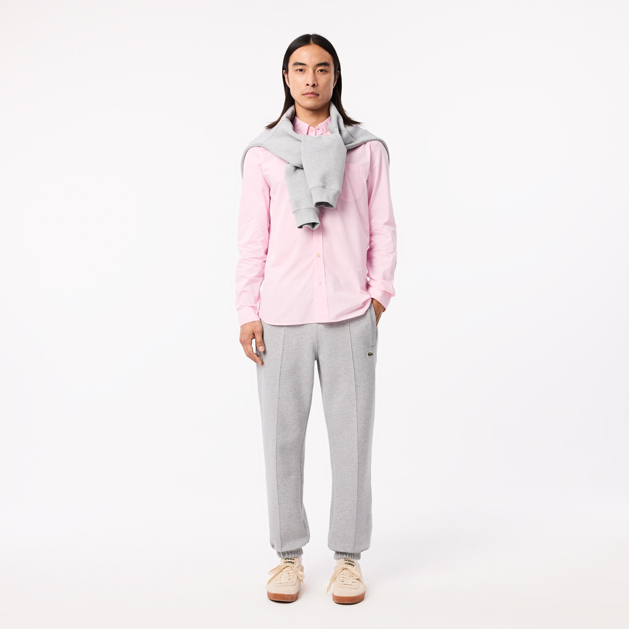 Regular Fit Gingham Poplin Shirt