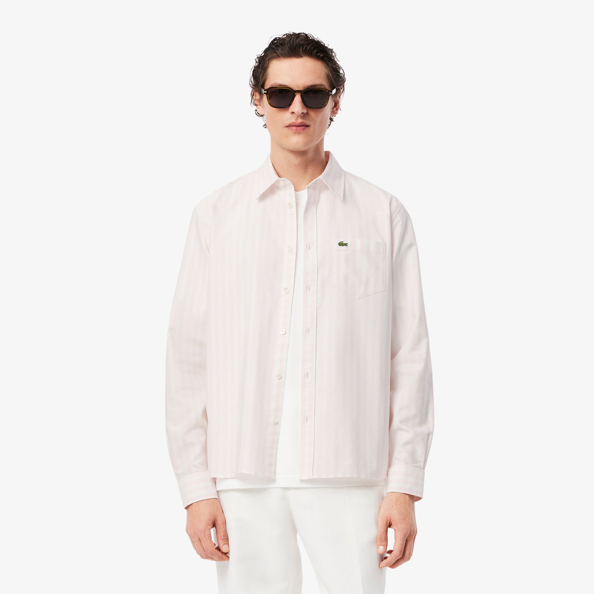 Regular Fit Striped Oxford Shirt