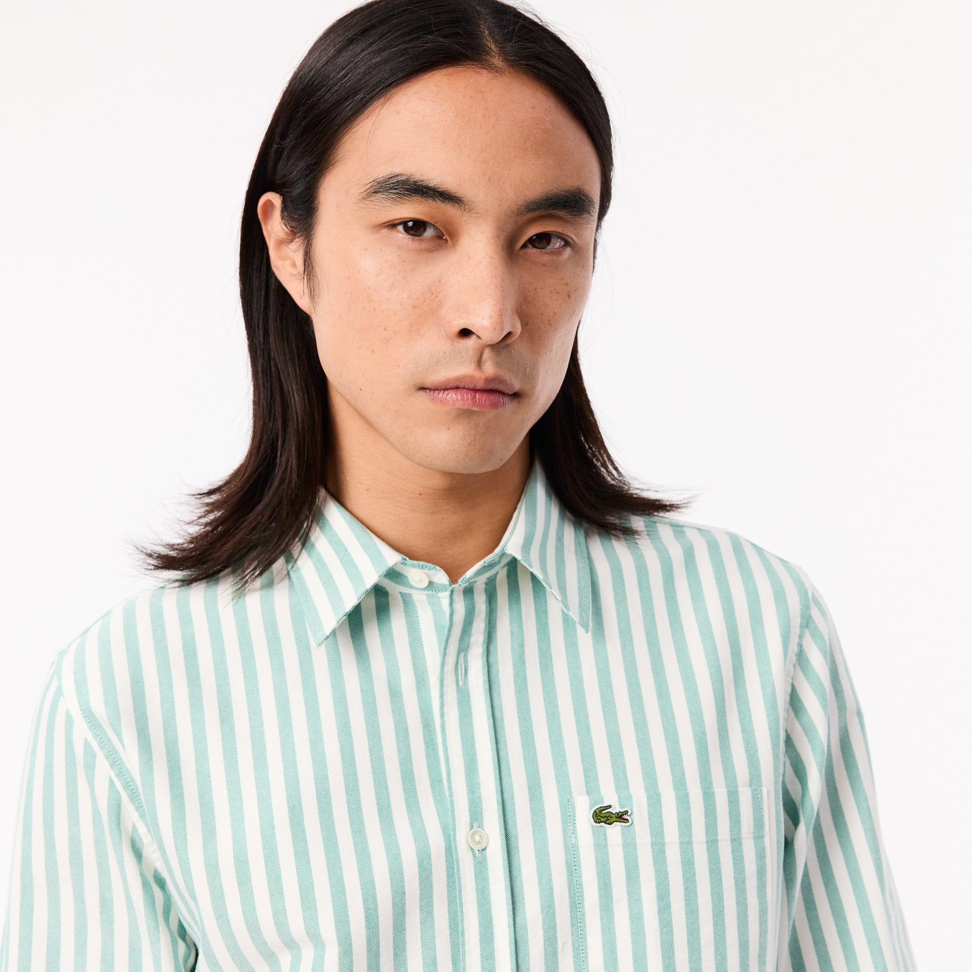 Regular Fit Striped Oxford Shirt