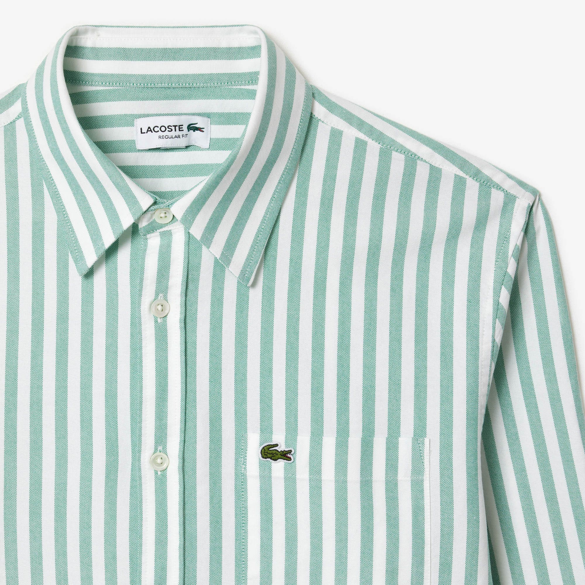 Regular Fit Striped Oxford Shirt
