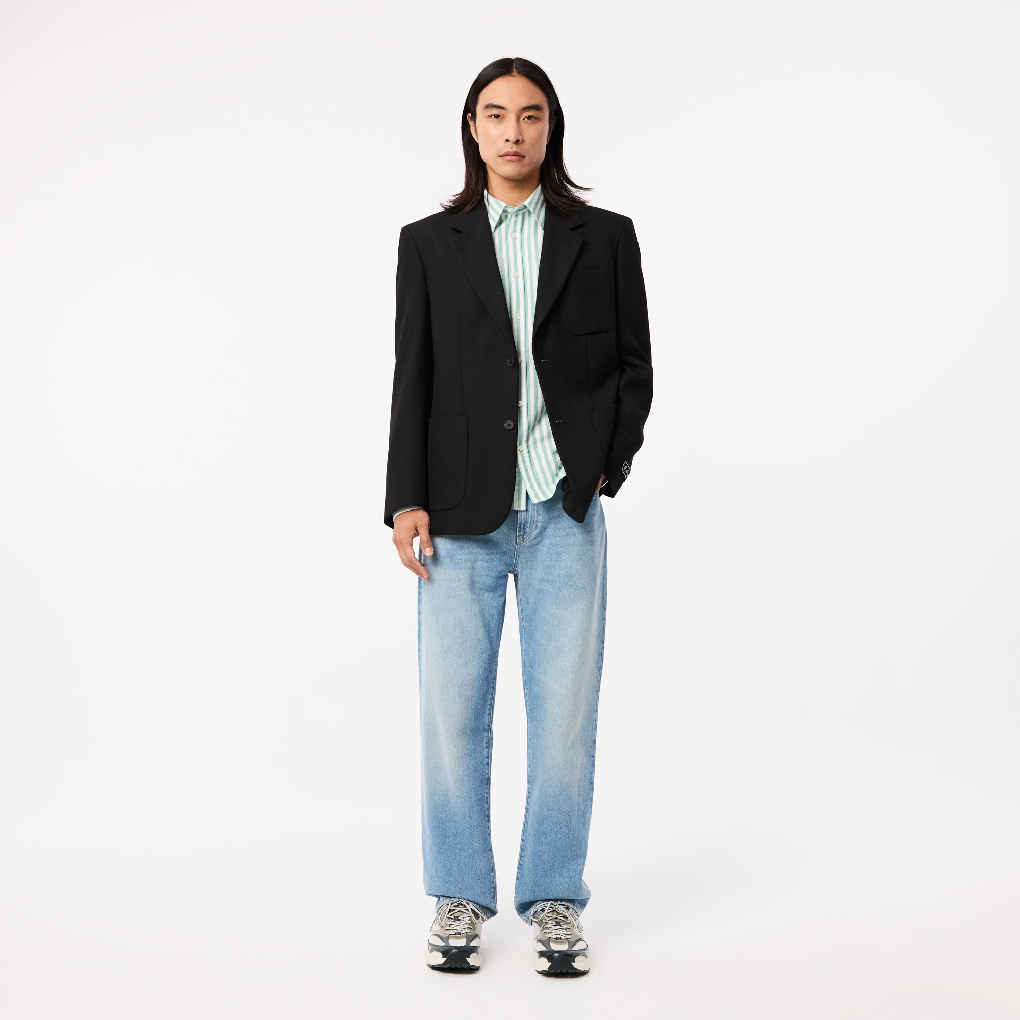 Regular Fit Striped Oxford Shirt