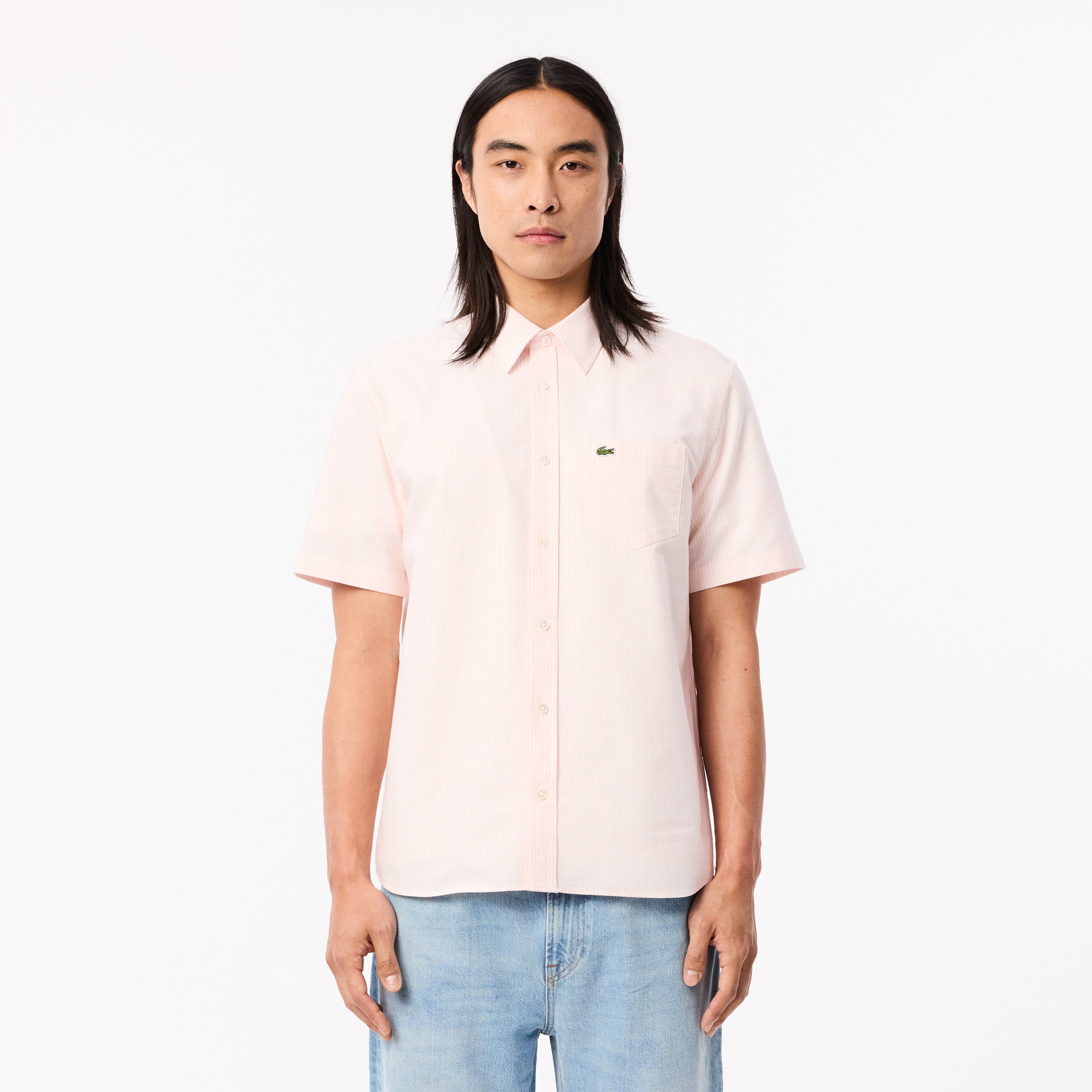 Regular Fit Short Sleeved Oxford Shirt