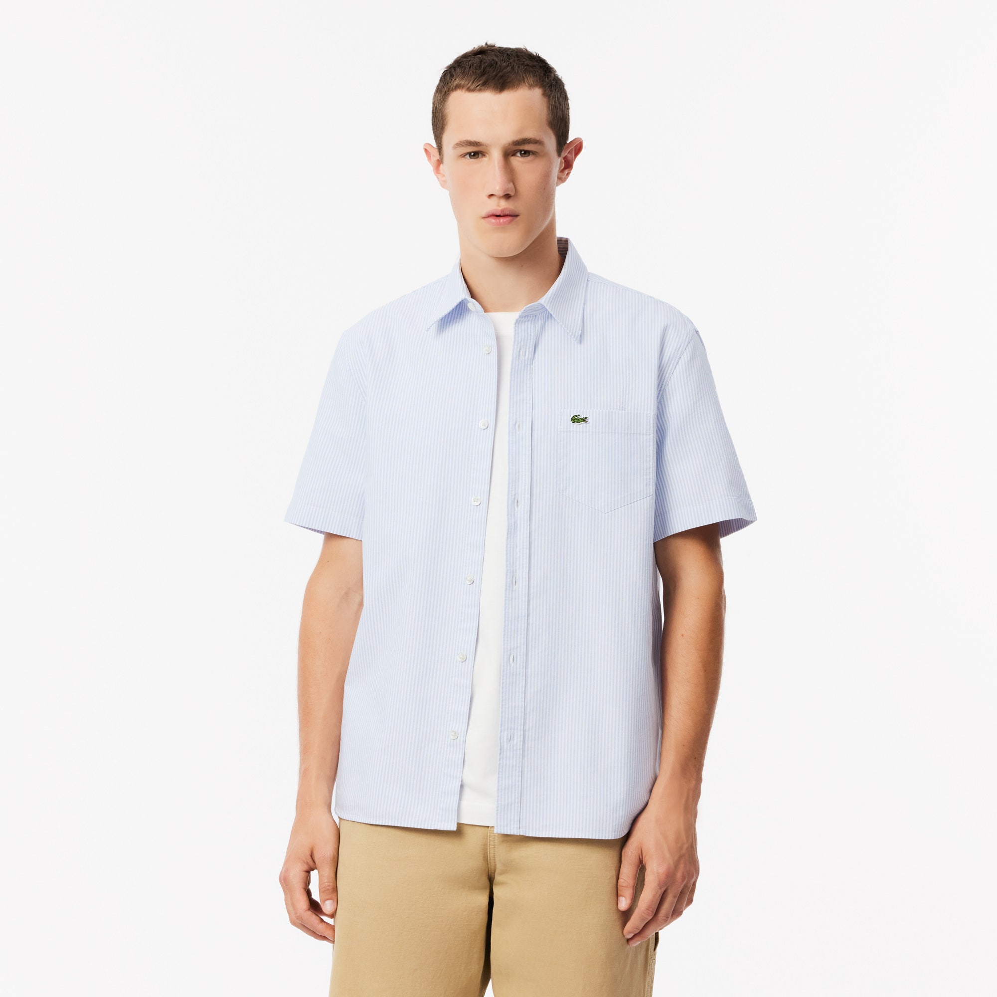 Regular Fit Short Sleeved Oxford Shirt