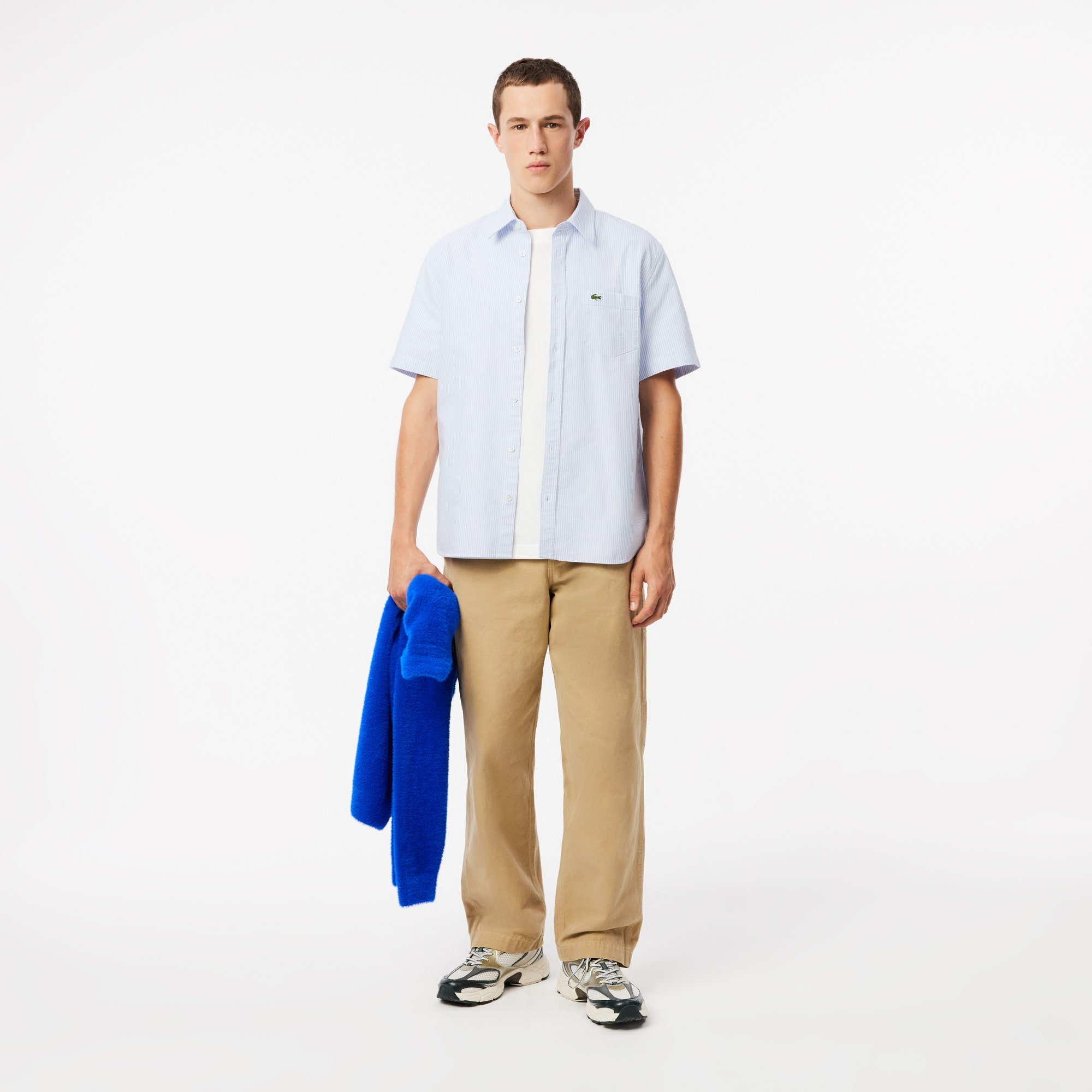 Regular Fit Short Sleeved Oxford Shirt