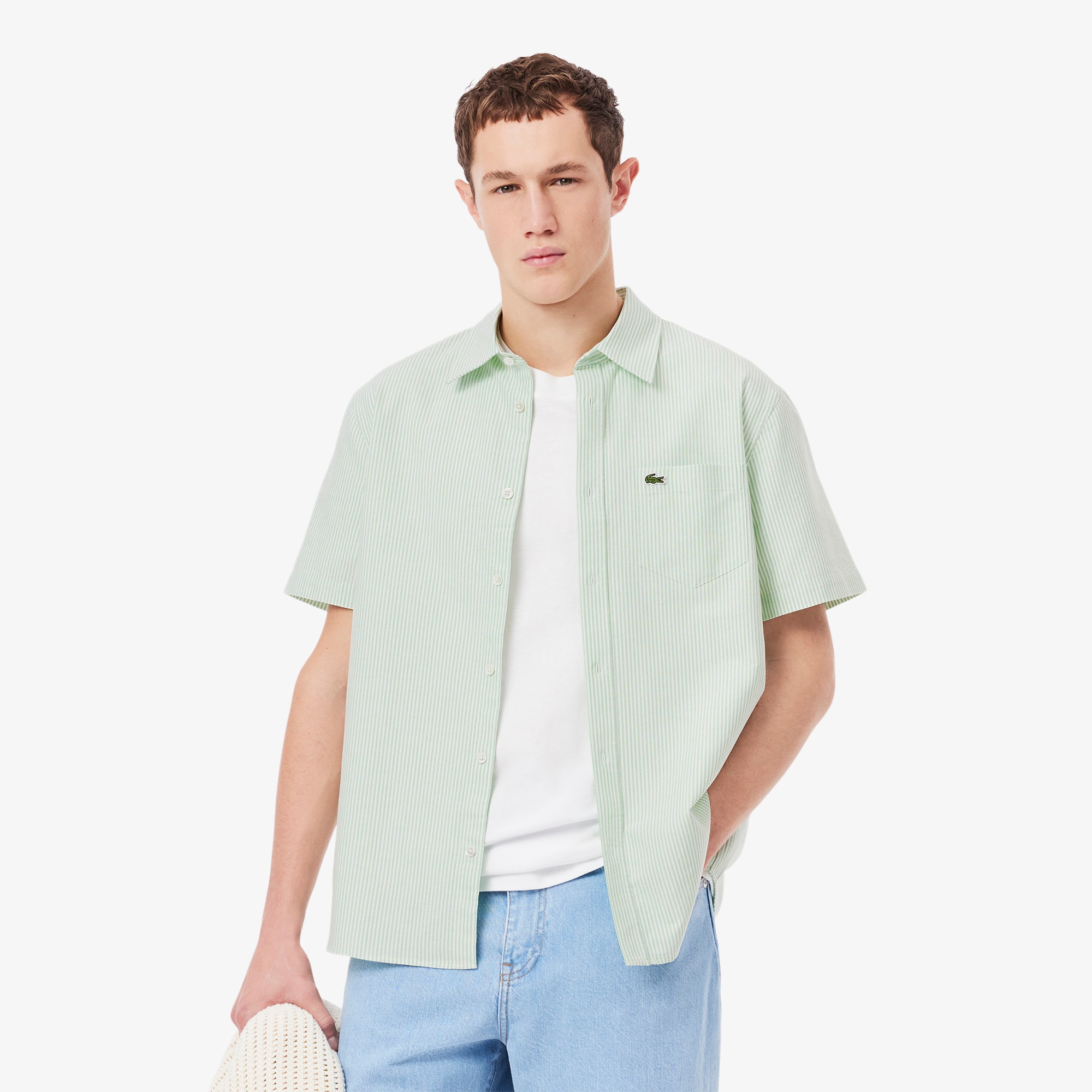 Regular Fit Short Sleeved Oxford Shirt