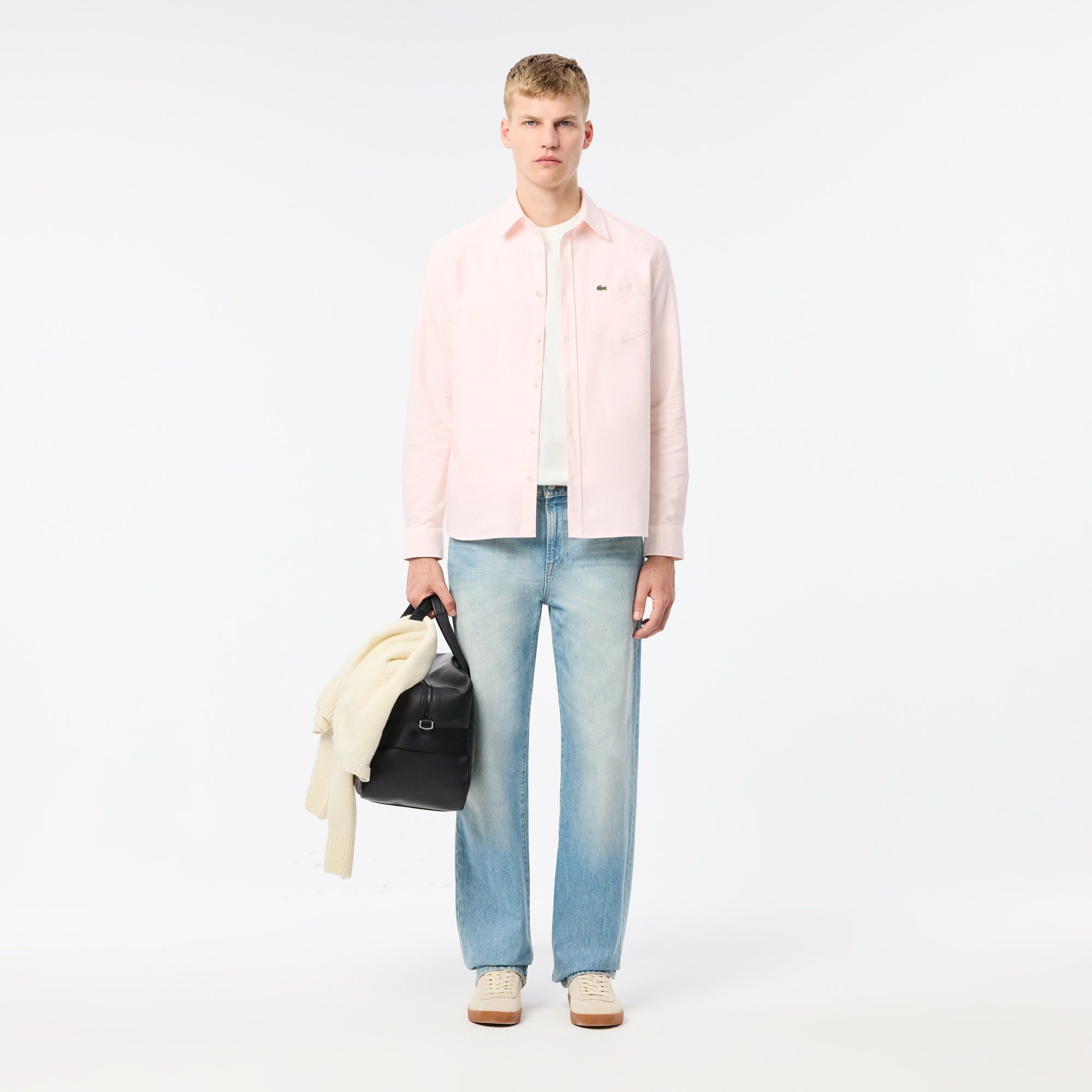 Regular Fit Striped Oxford Shirt