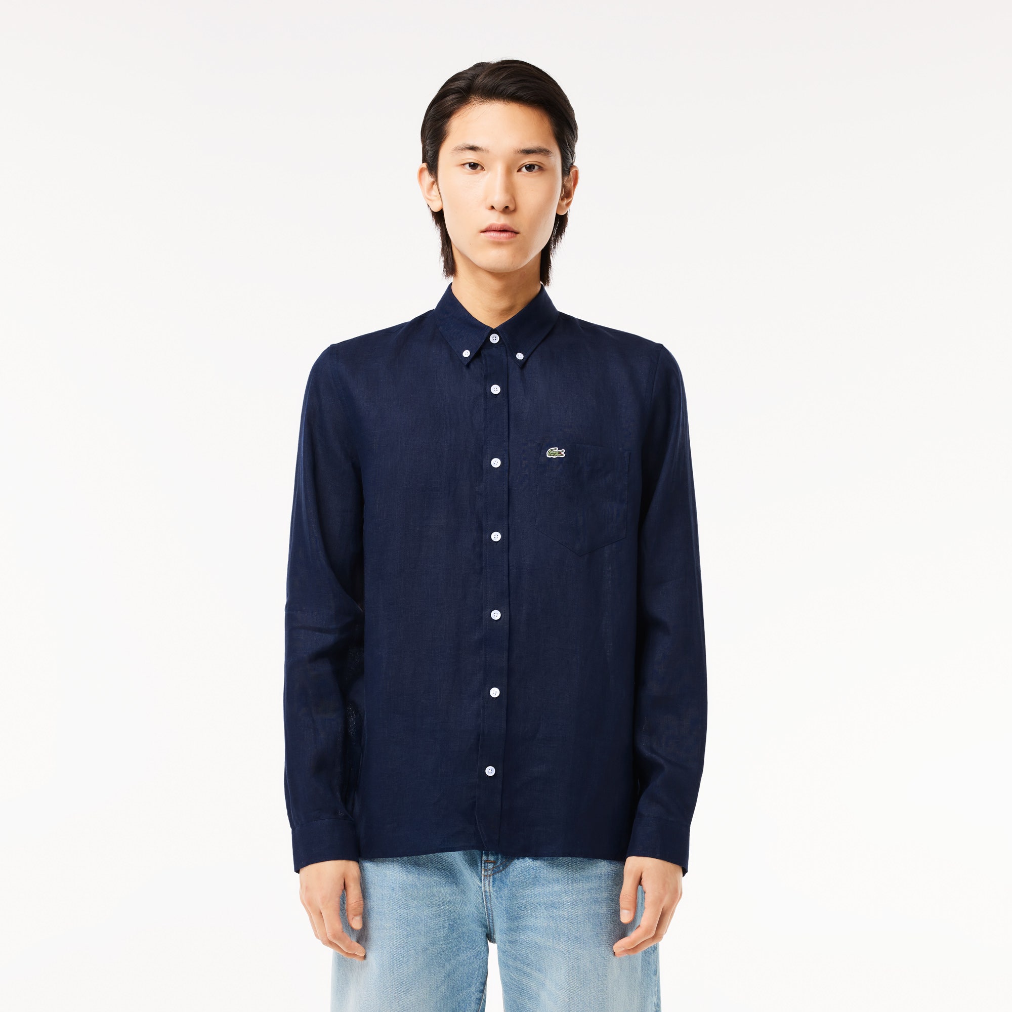 Regular Fit Linen Shirt