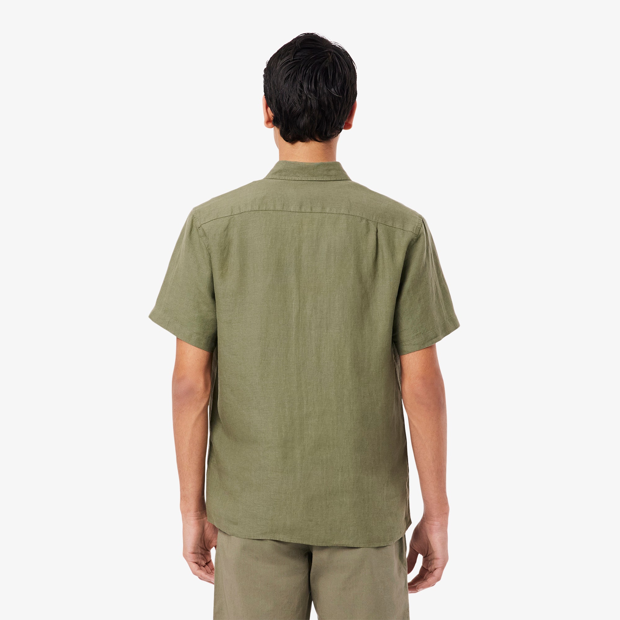 Short Sleeved Linen Shirt
