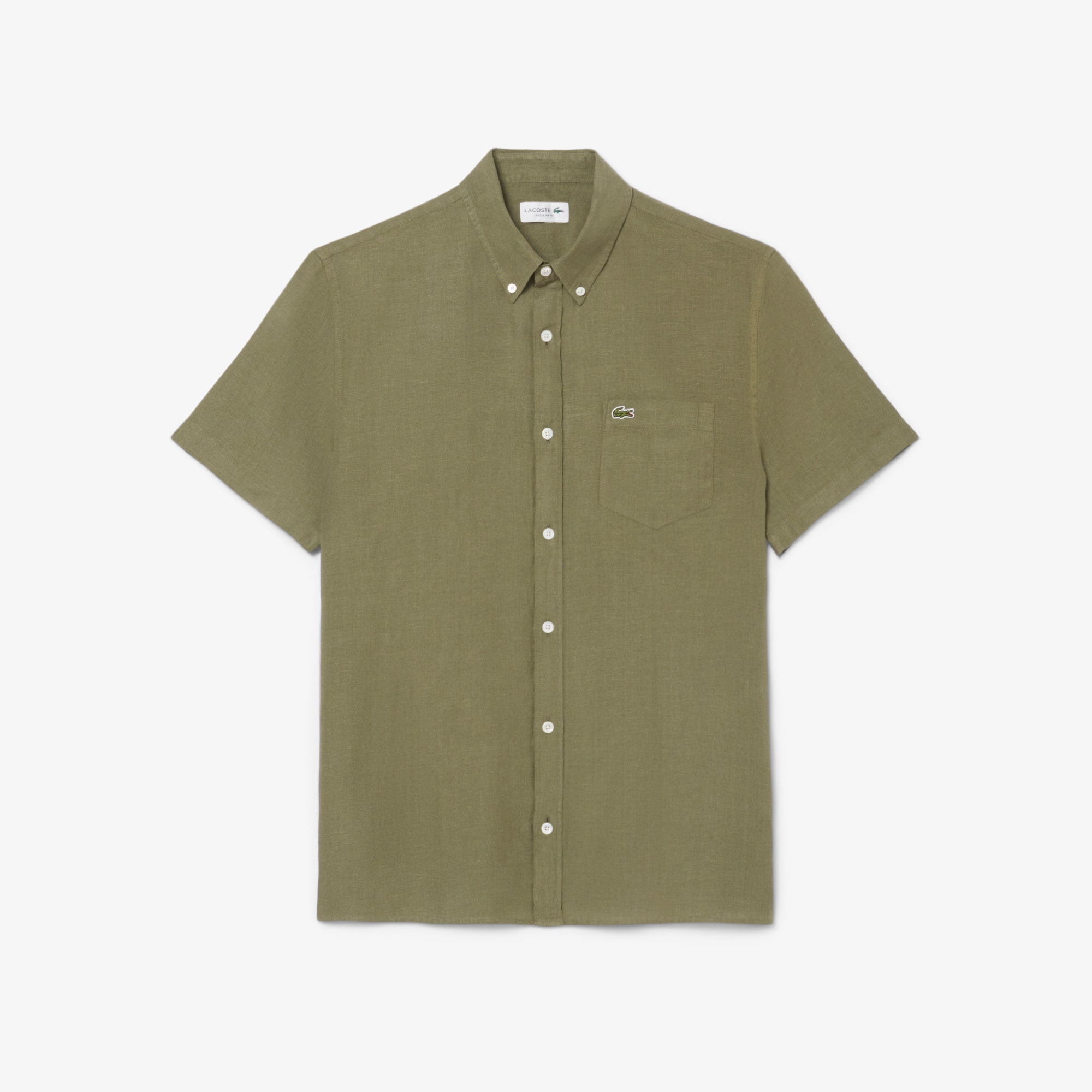 Short Sleeved Linen Shirt