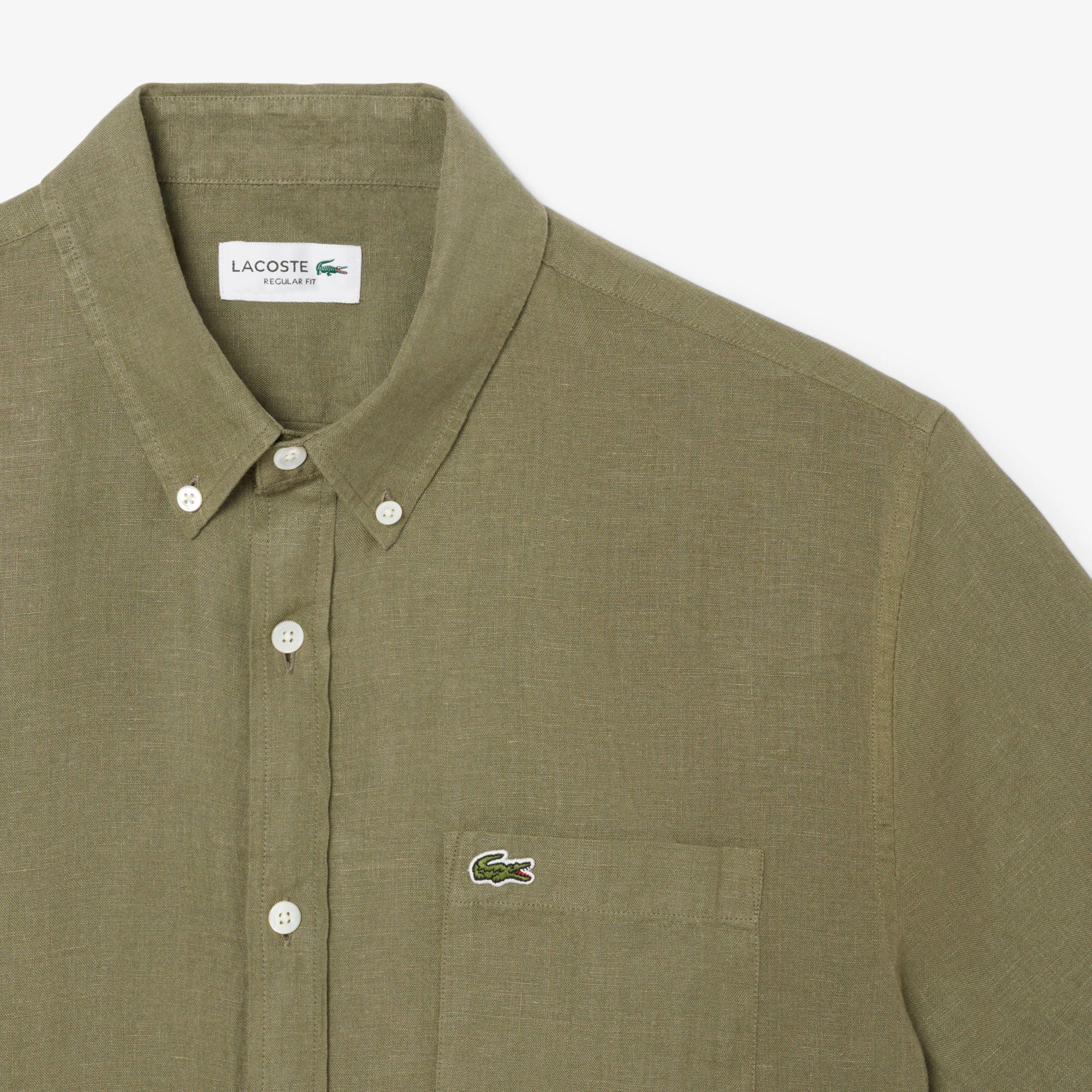 Short Sleeved Linen Shirt