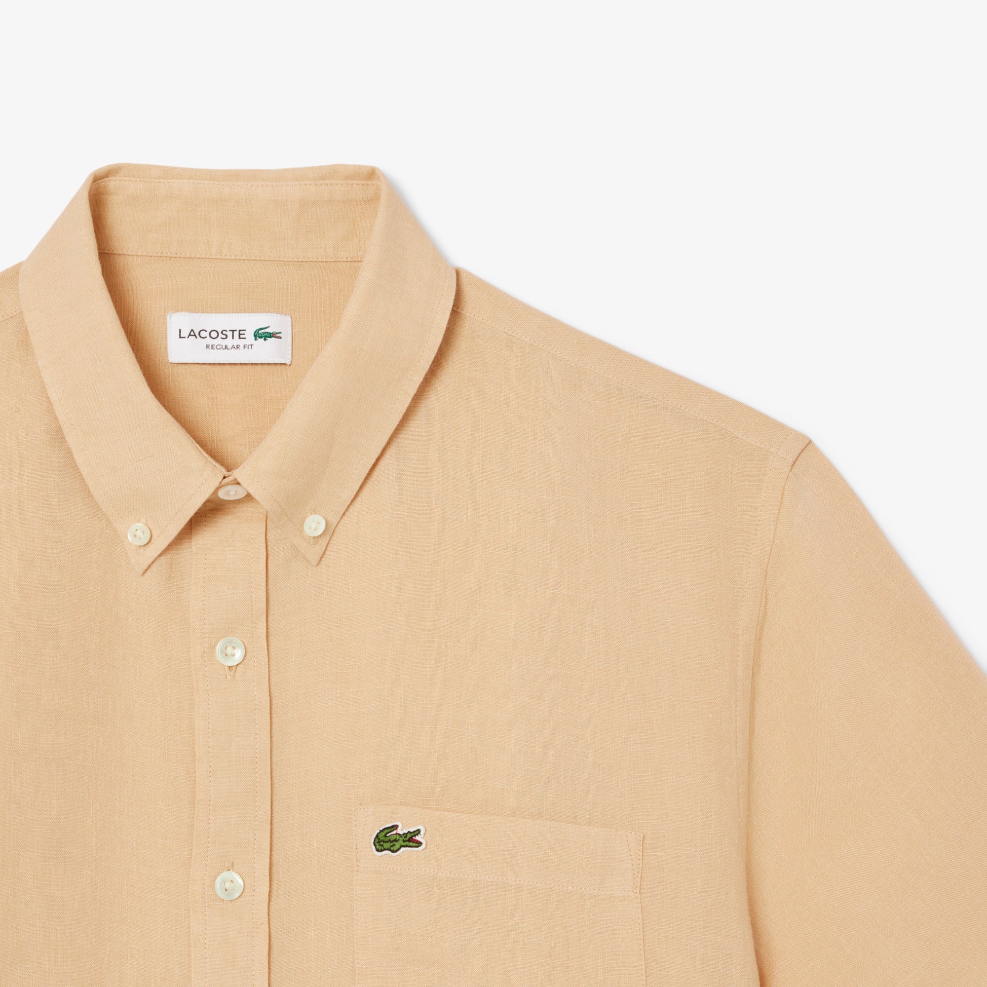 Short Sleeved Linen Shirt