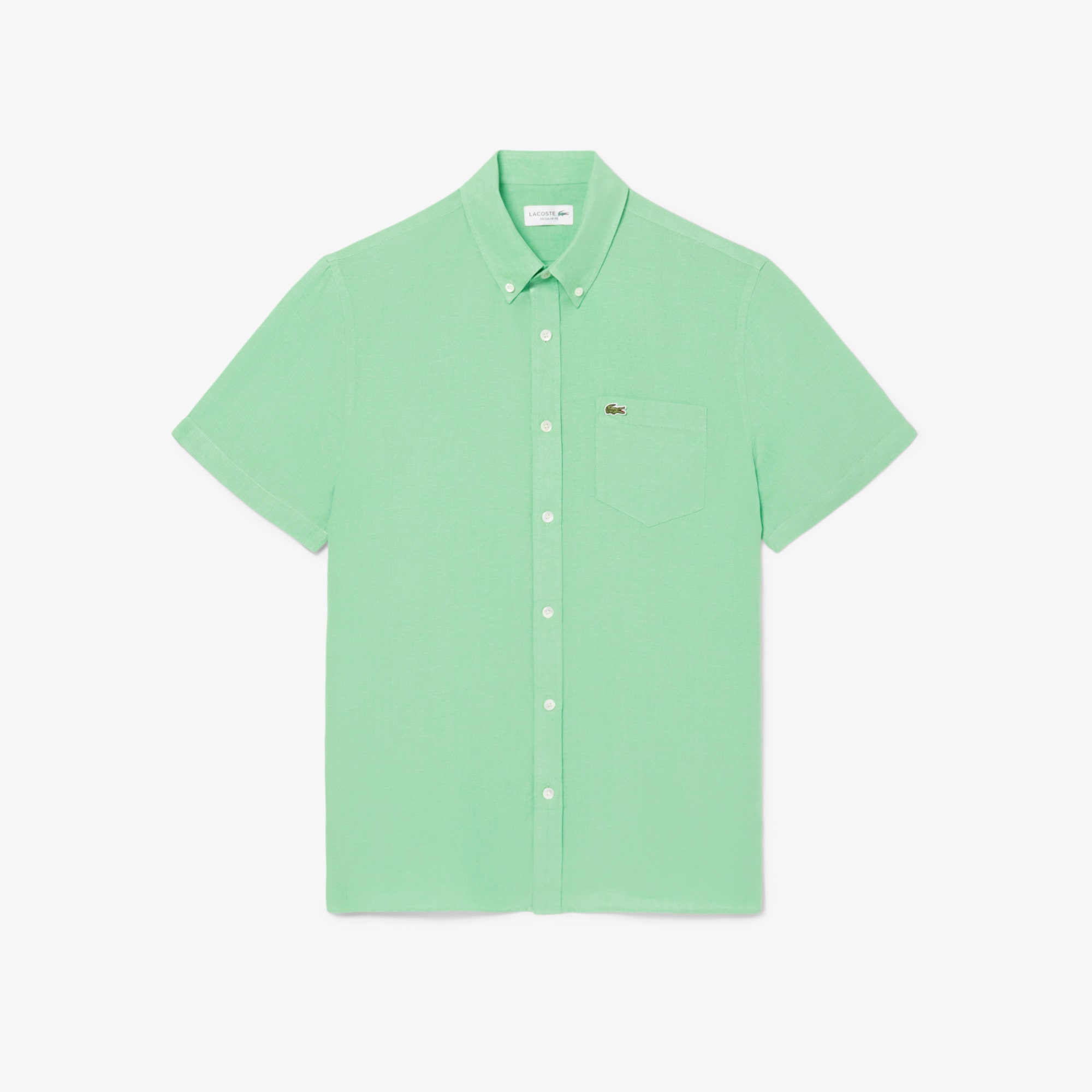 Short Sleeved Linen Shirt