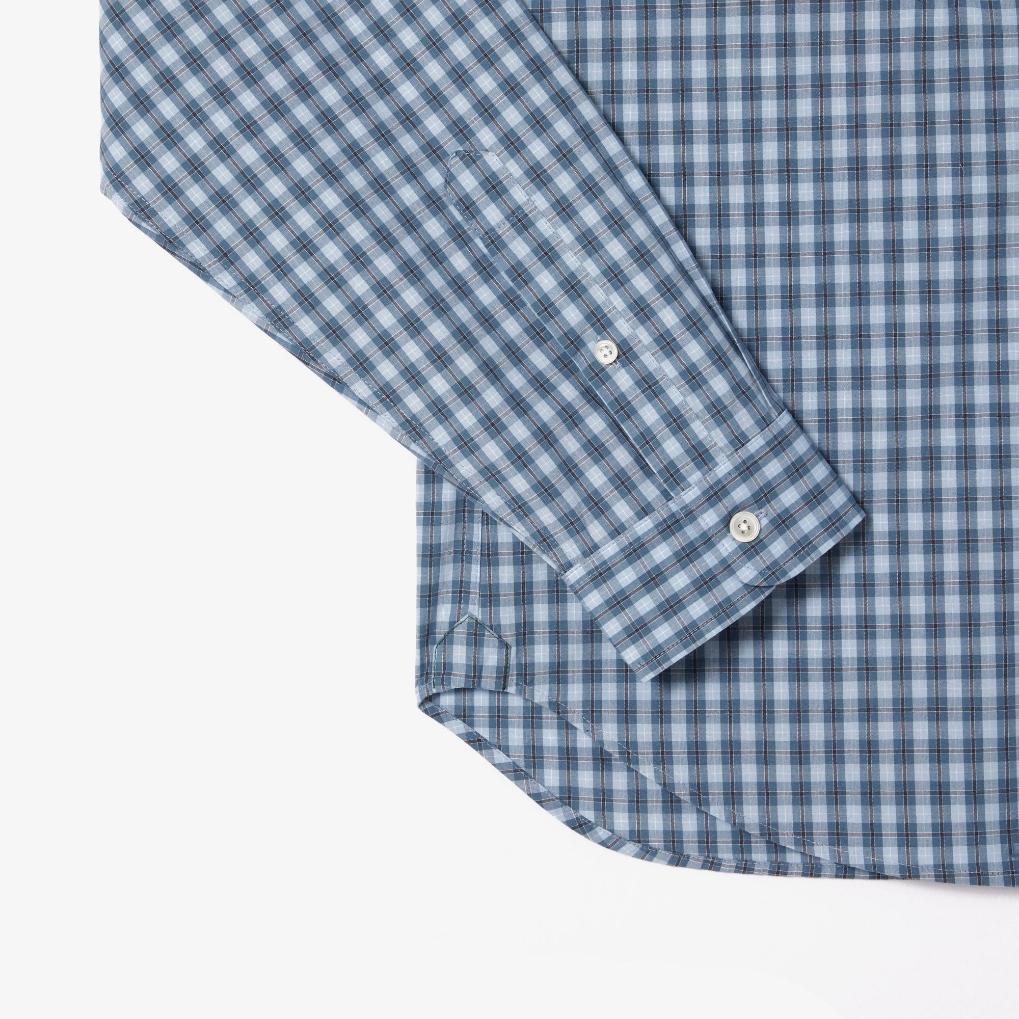 Regular Fit Plaid Poplin Shirt