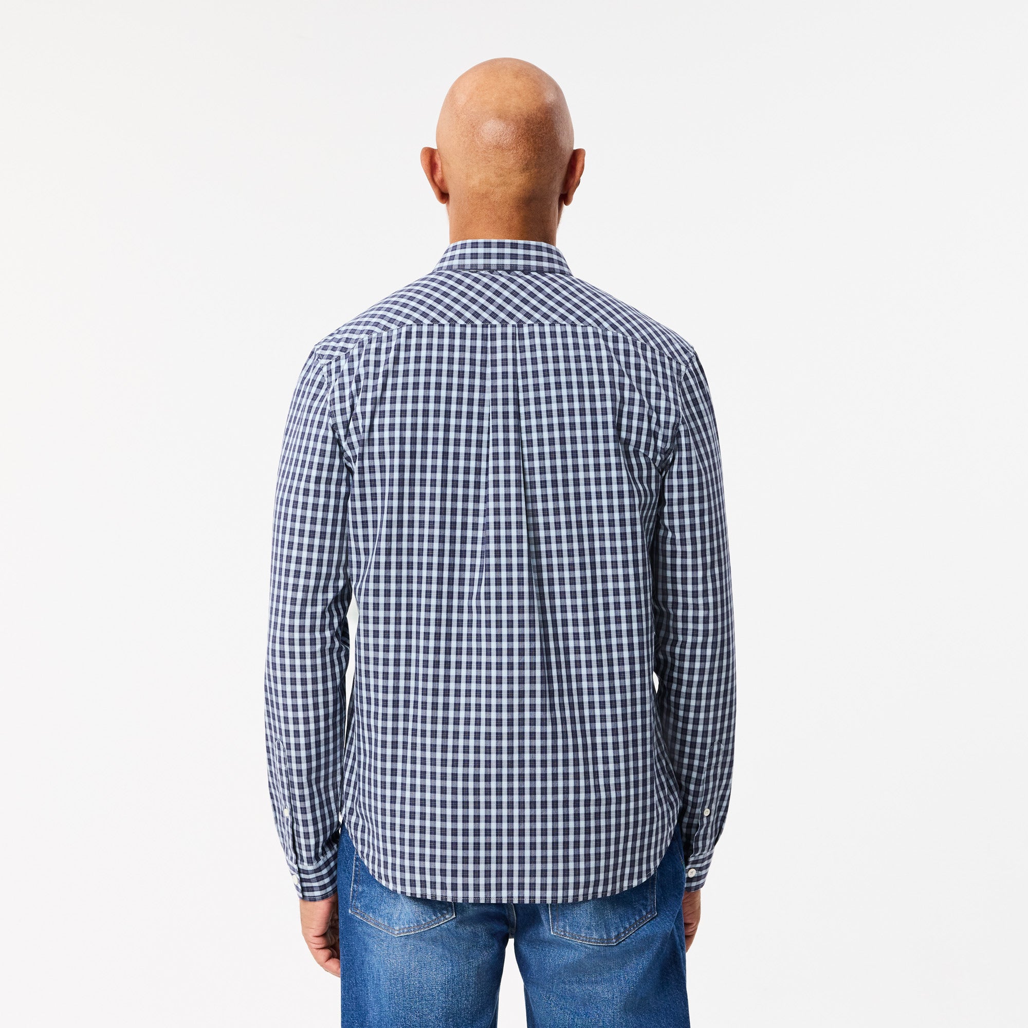 Regular Fit Plaid Poplin Shirt