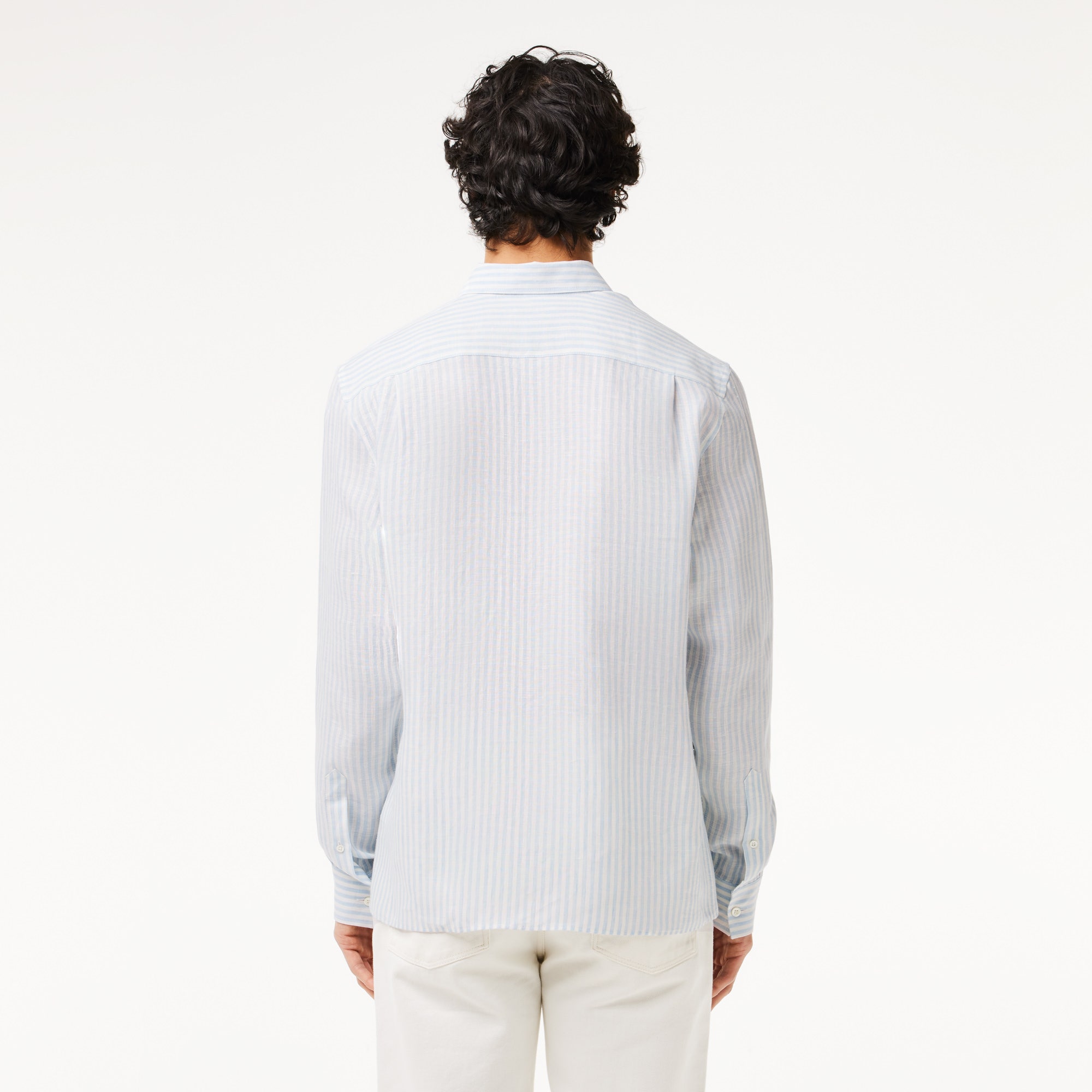 Regular Fit Striped Linen Shirt