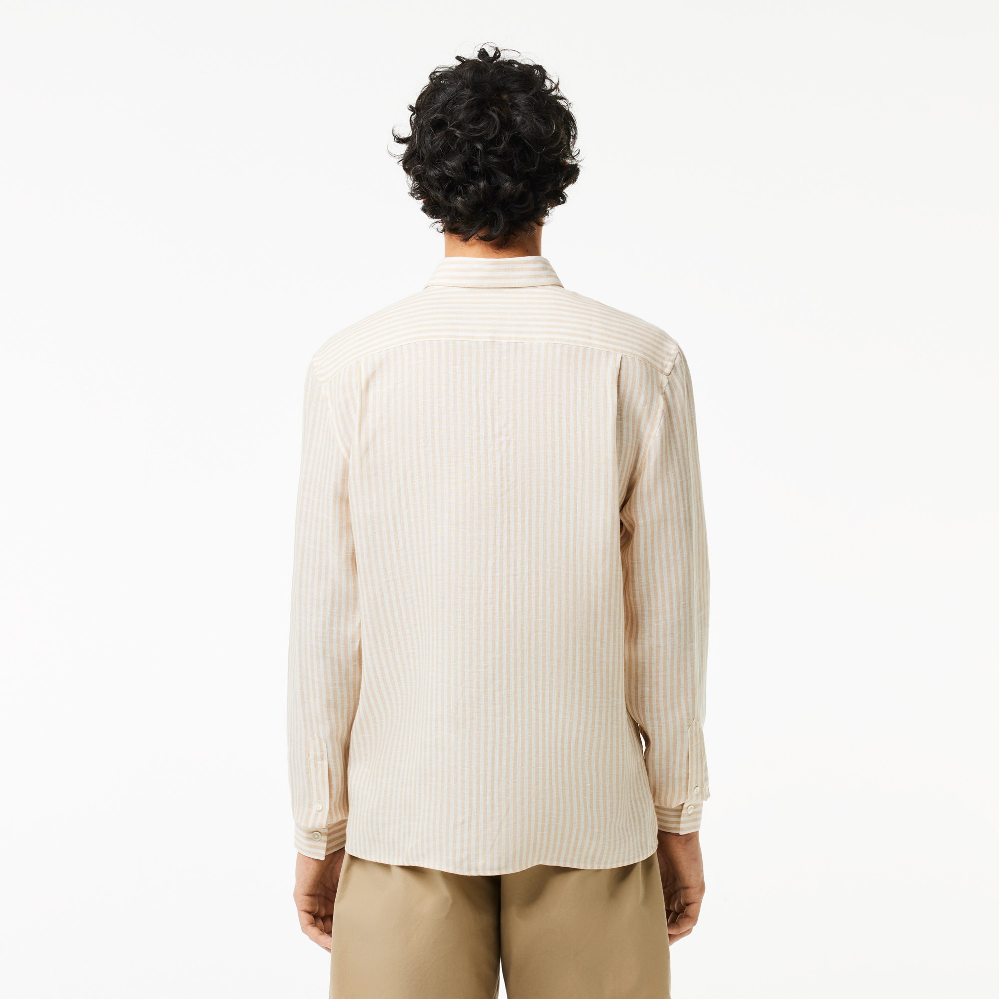 Regular Fit Striped Linen Shirt