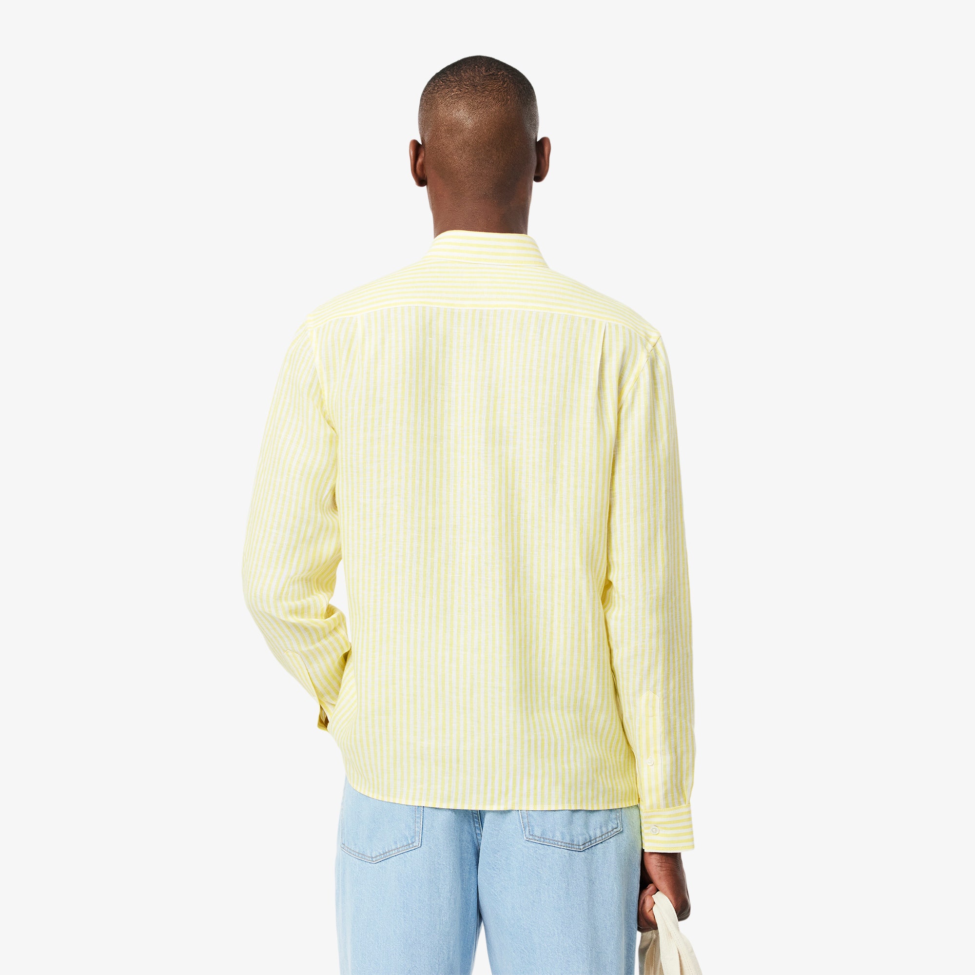 Regular Fit Striped Linen Shirt