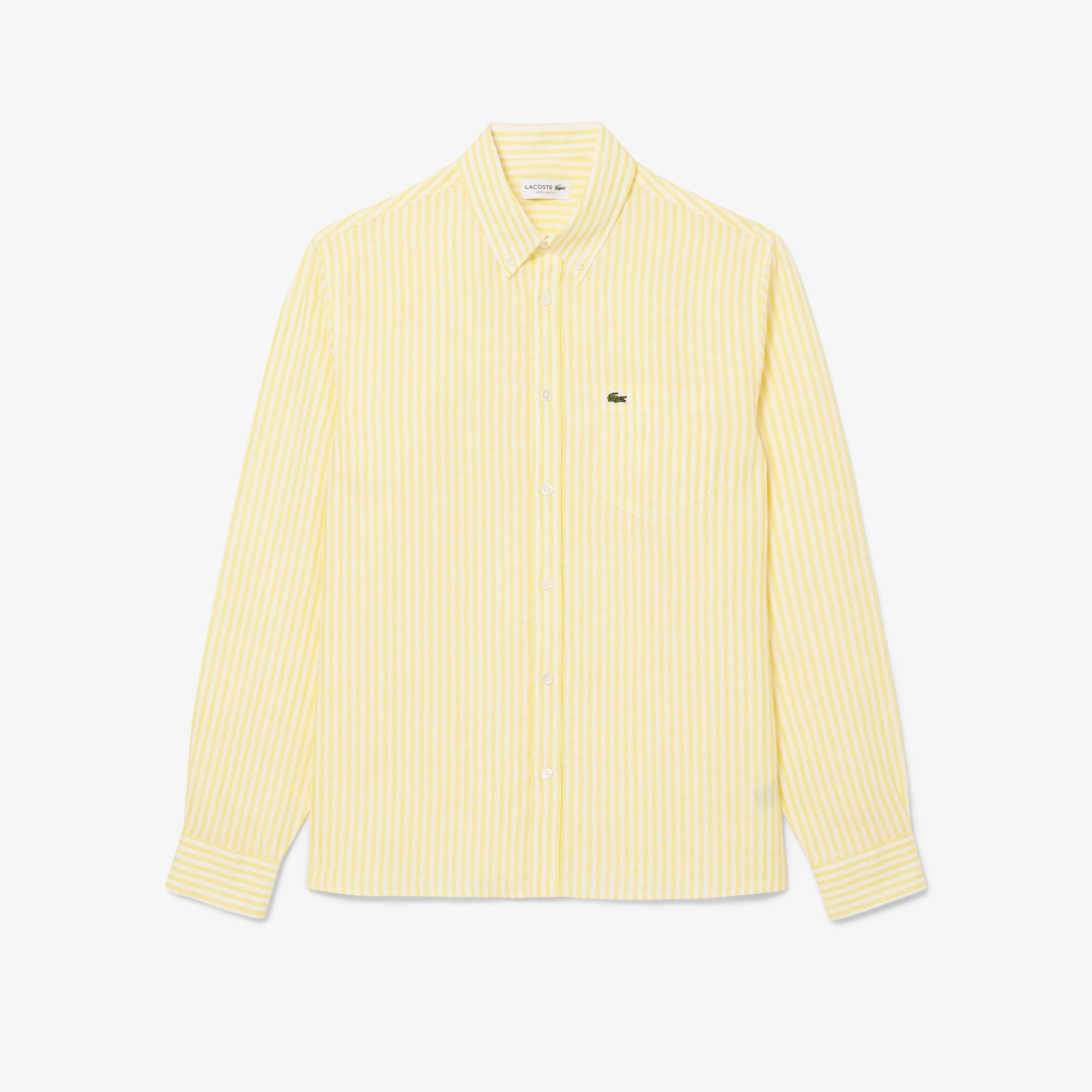 Regular Fit Striped Linen Shirt