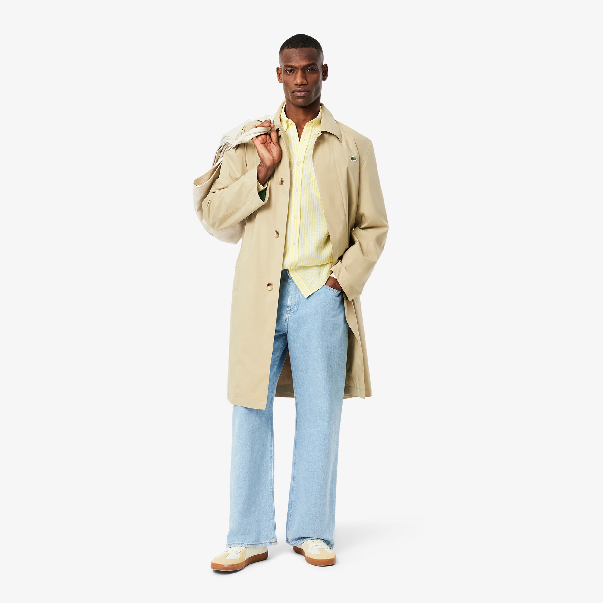 Regular Fit Striped Linen Shirt