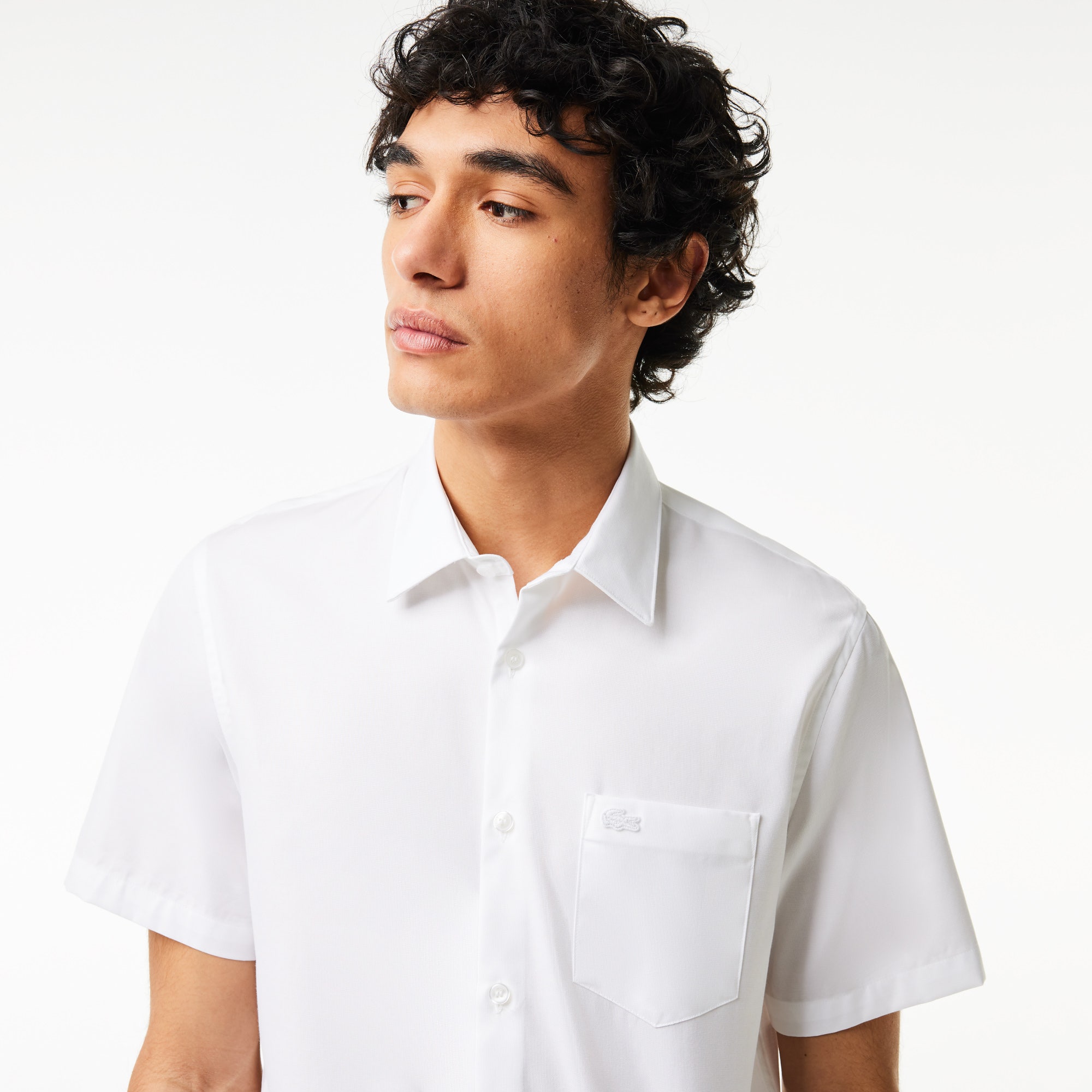 Regular Fit Short Sleeved Cotton Shirt