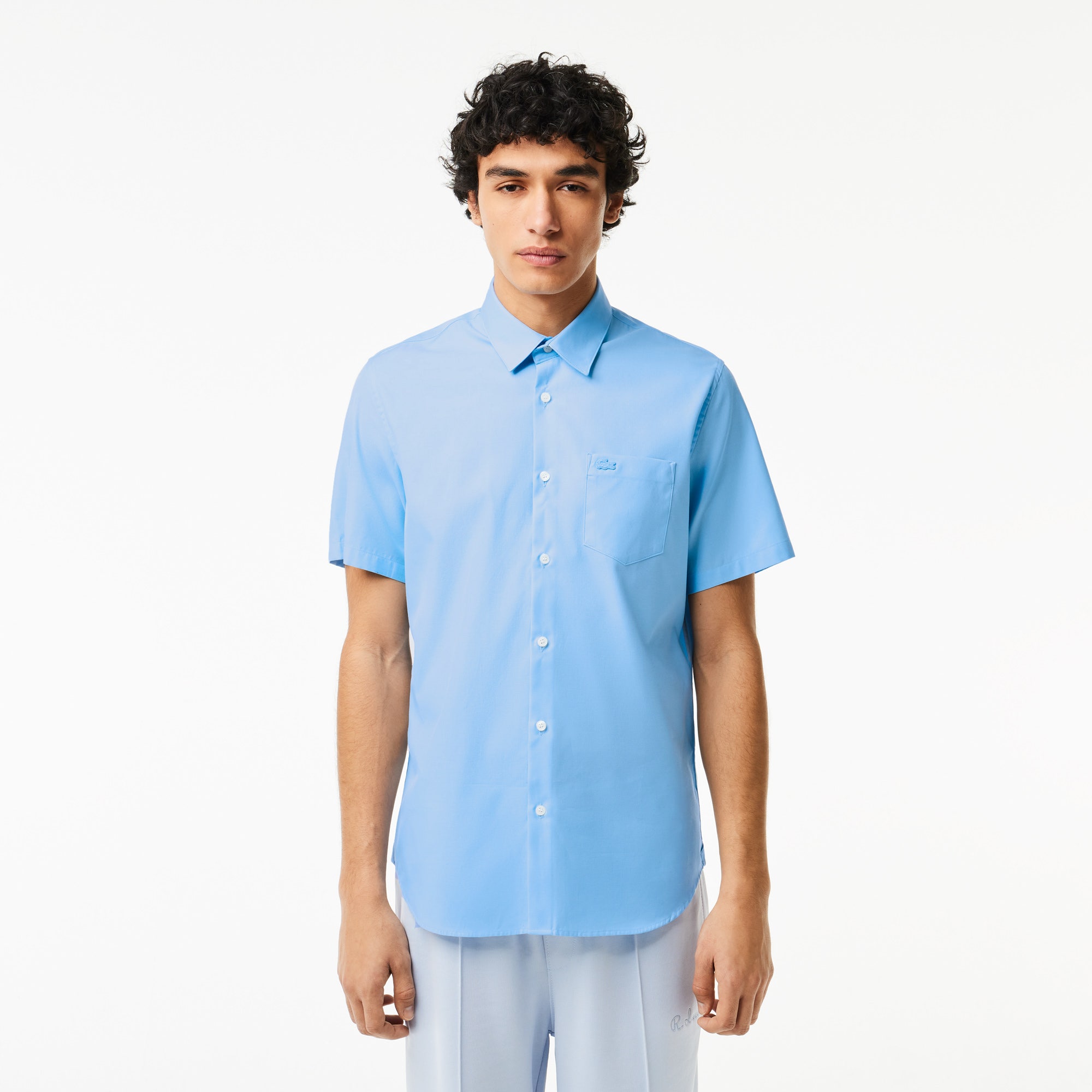 Regular Fit Short Sleeved Cotton Shirt