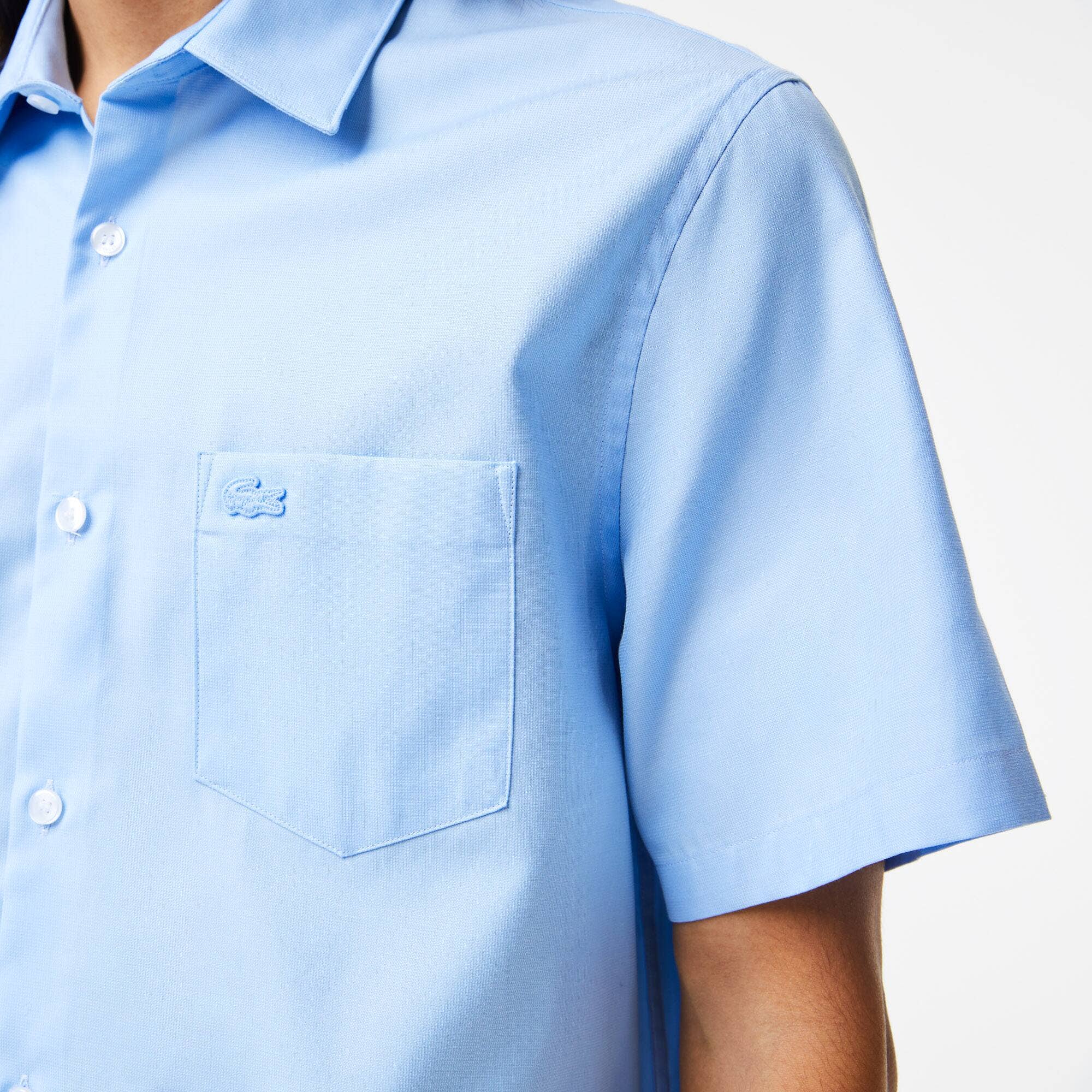 Regular Fit Short Sleeved Cotton Shirt